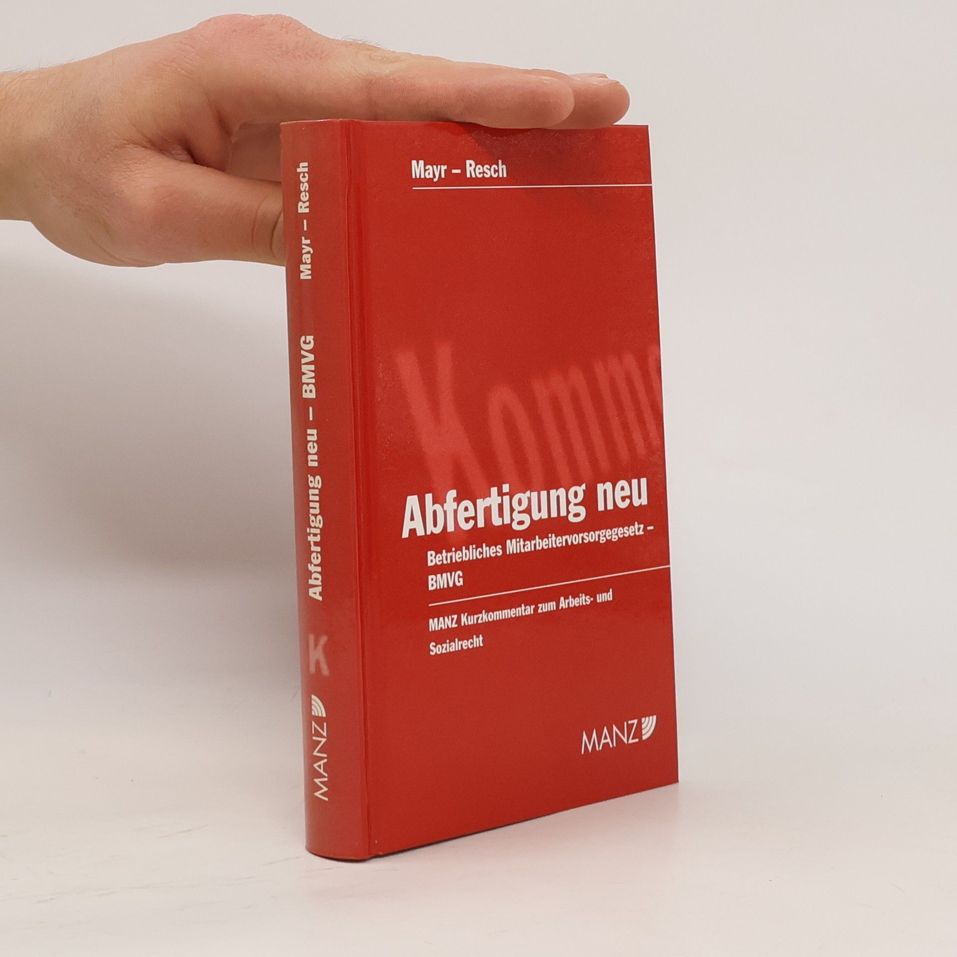 Klaus Mayr Abfertigung neu