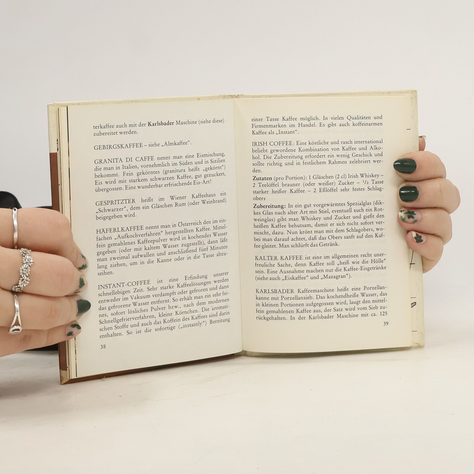 Various authors Das kleine Buch vom Kaffee