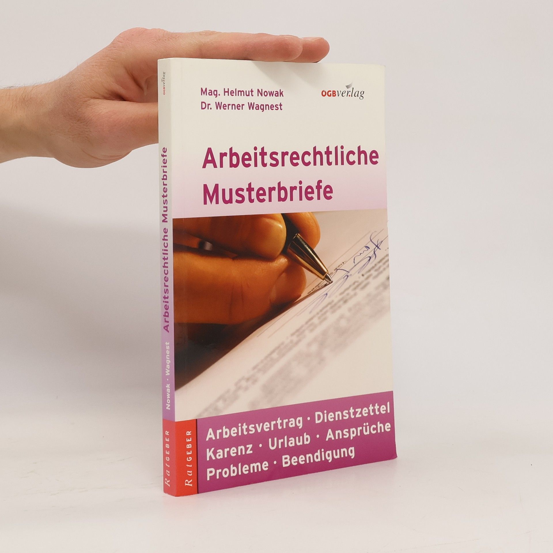 Helmut Nowak Arbeitsrechtliche Musterbriefe