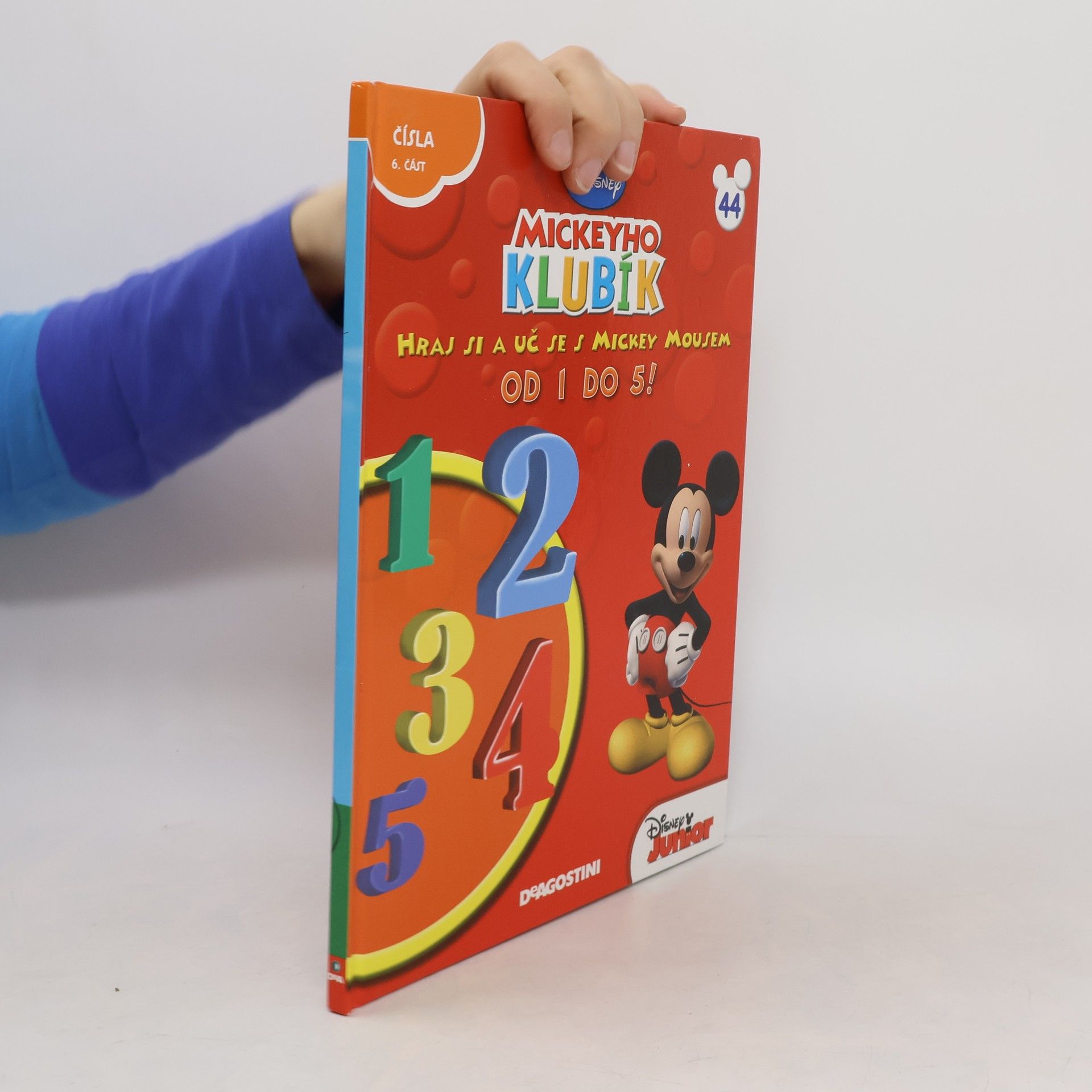 kolektiv Mickeyho klubík 44. Hraj si a uč se s Mickey Mousem. Od 1 do 5!