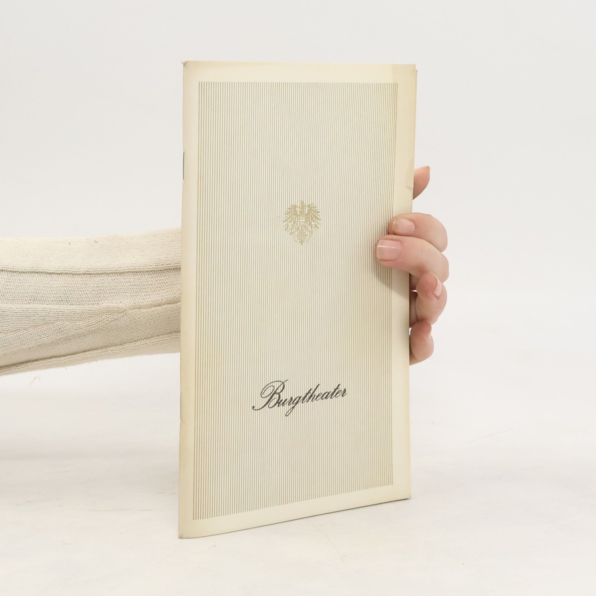 Collectif d'auteurs Burgtheater Saison 1983/84. Heft 1