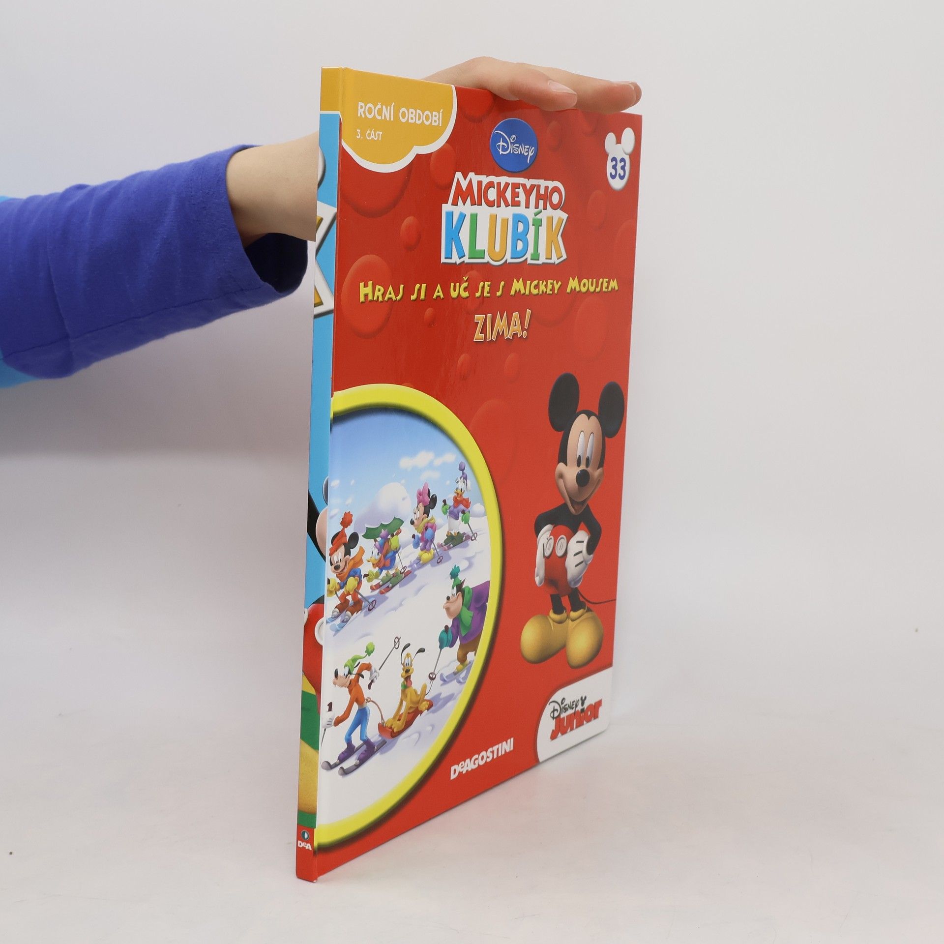 Collective Mickeyho klubík. Hraj si a uč se s Mickey Mousem 33. Zima!