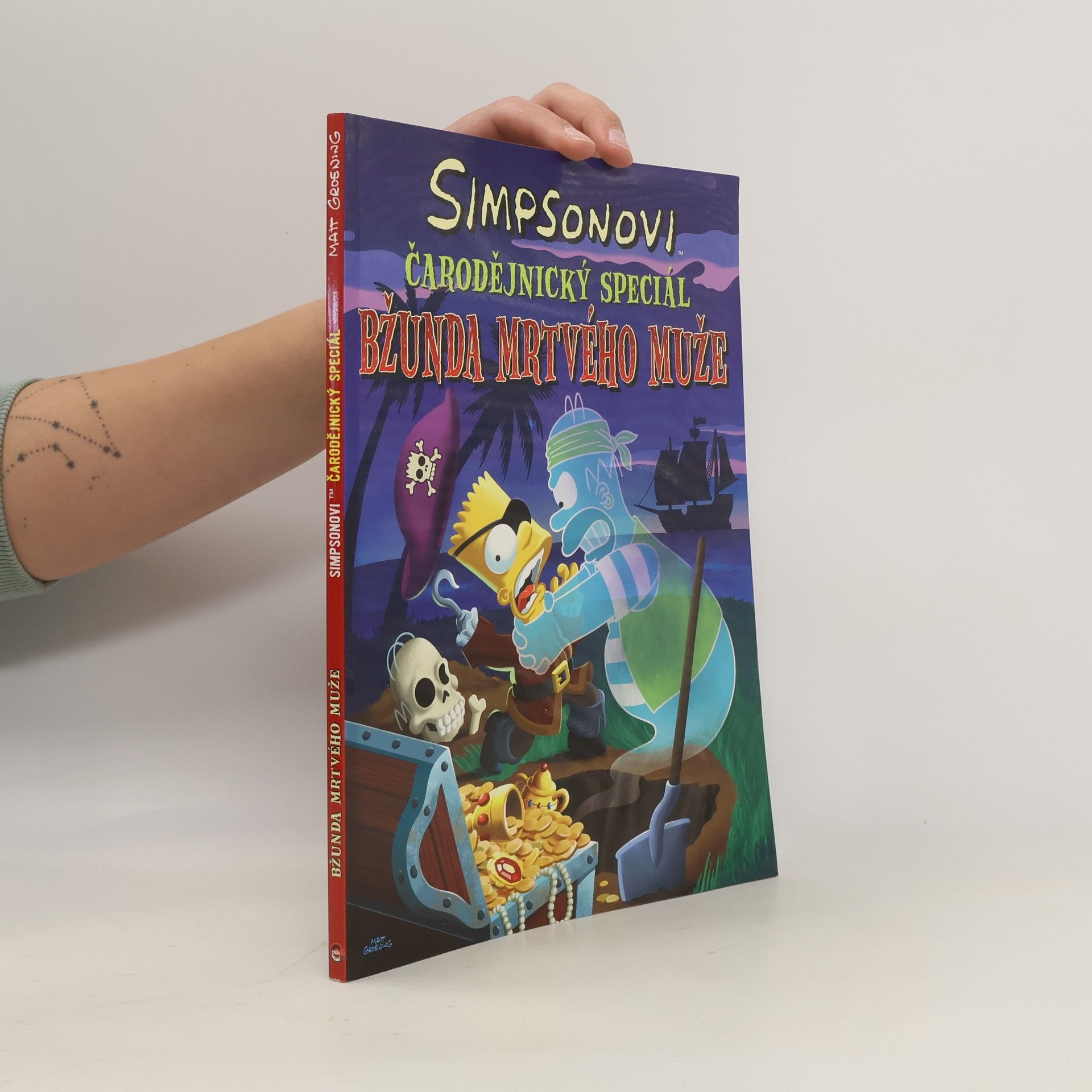 Matt Groening Simpsonovi. Čarodějnický speciál. Bžunda mrtvého muže