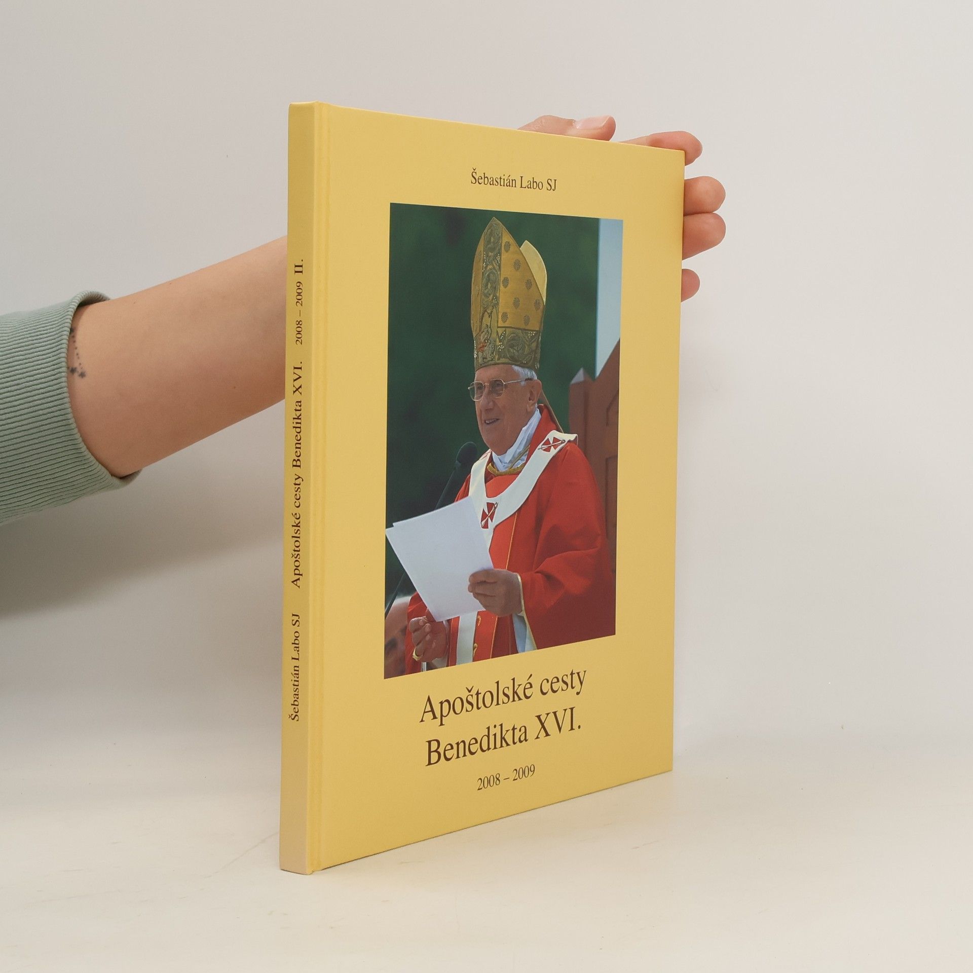 Šebastián Labo SJ Apoštolské cesty Benedikta XVI. 2008-2009 II.