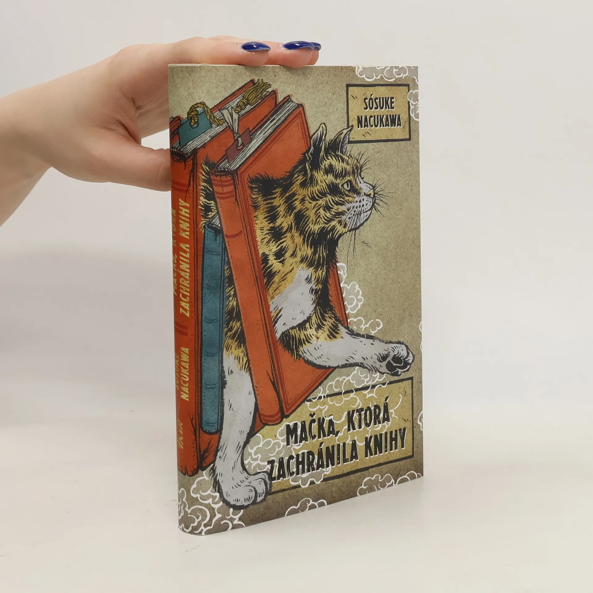 Mačka, ktorá zachránila knihy | Kniha | Sōsuke Natsukawa