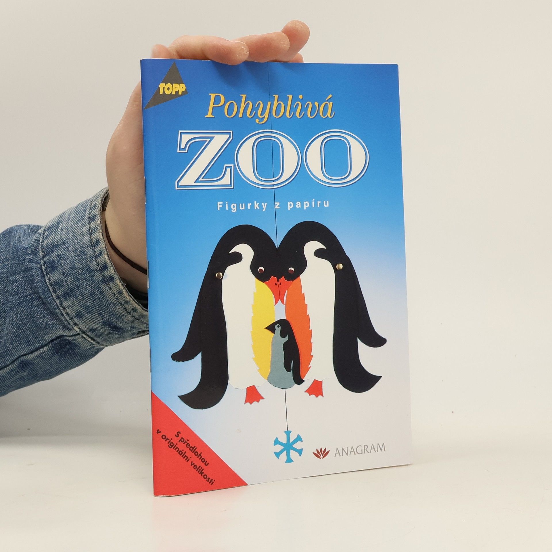 Helga Lucassen Pohyblivá ZOO: figurky z papíru