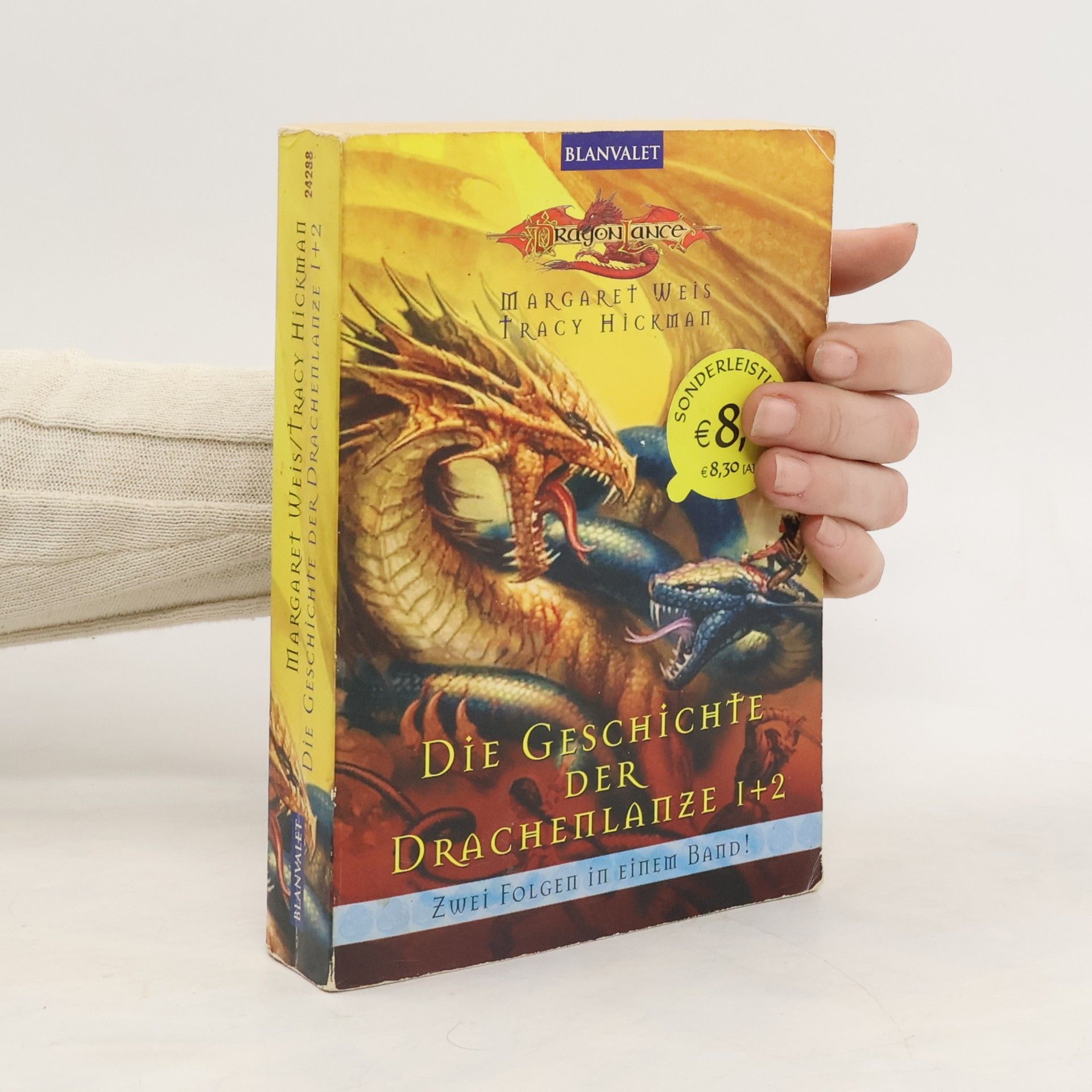 Margaret Weis Die Geschichte der Drachenlanze 1+2