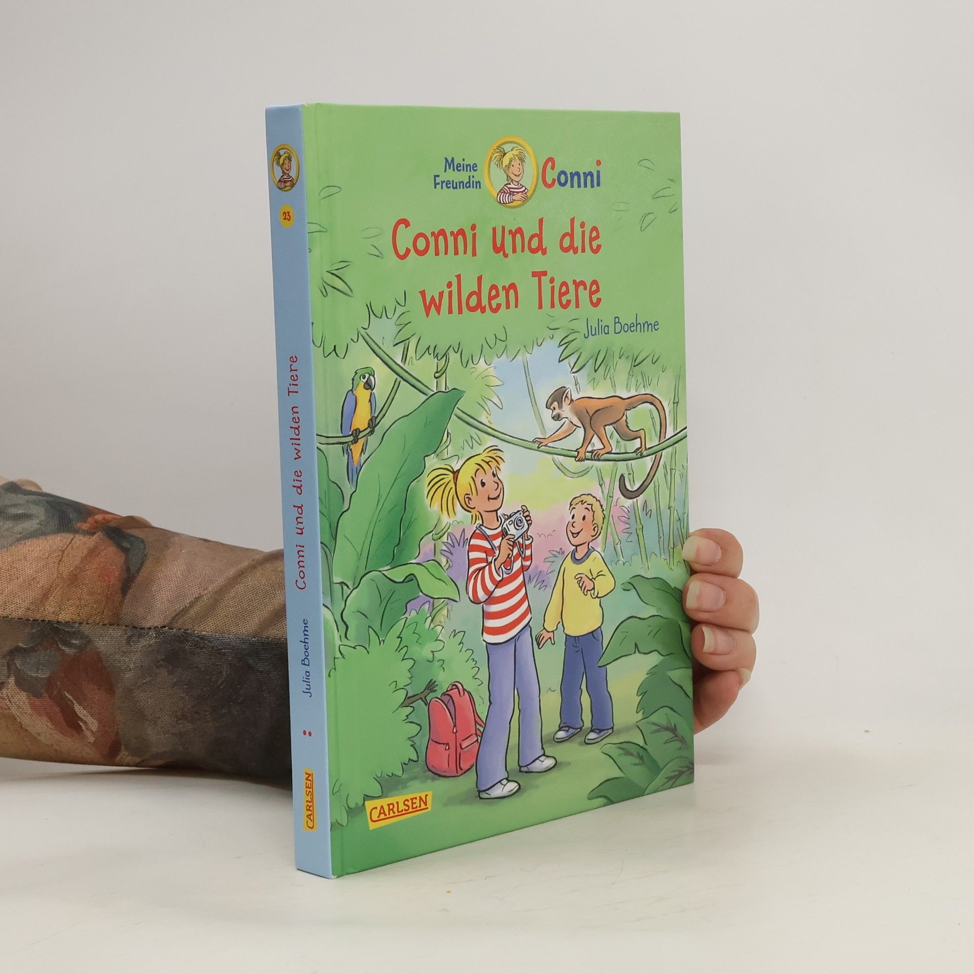 Julia Boehme Conni und die wilden Tiere (farbig illustriert)