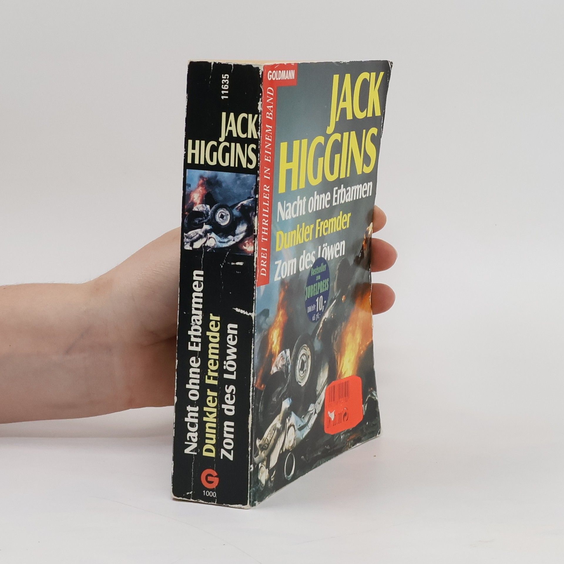 Jack Higgins Nacht ohne Erbarmen ; Dunkler Fremder ; Zorn des Löwen