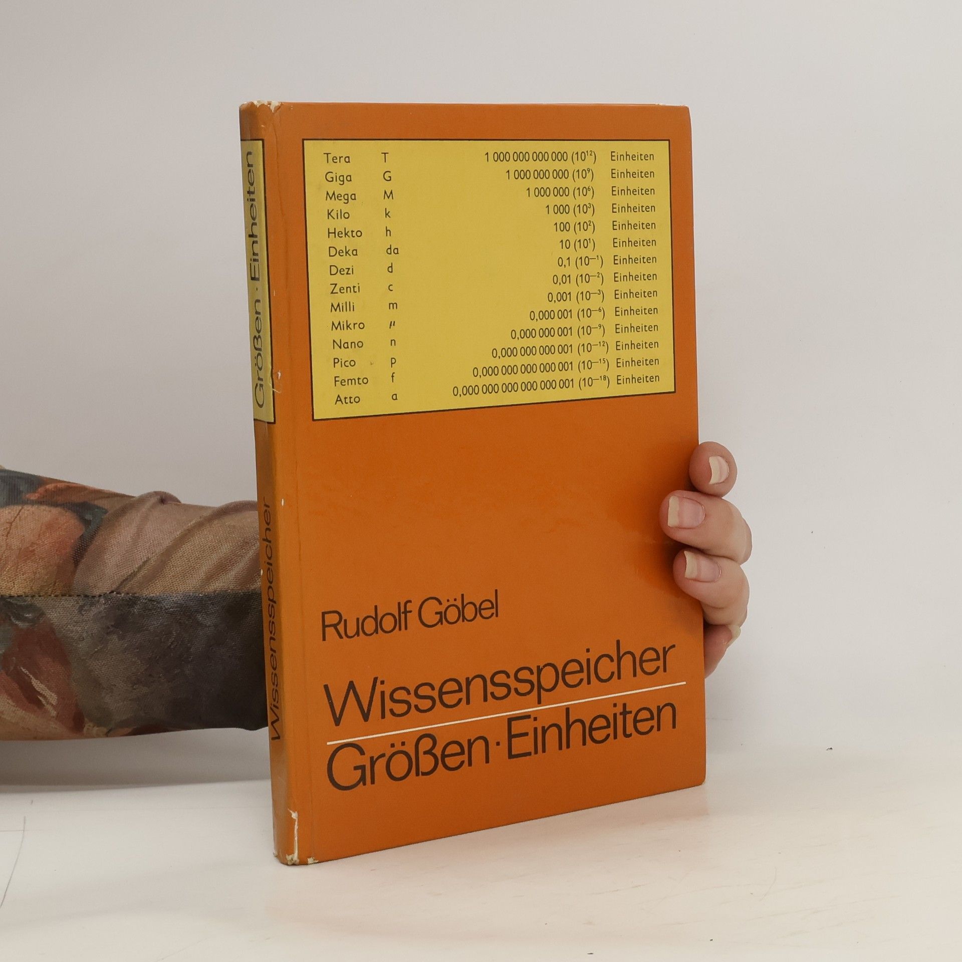 Rudolf Göbel Wissensspeicher Grössen. Einheiten