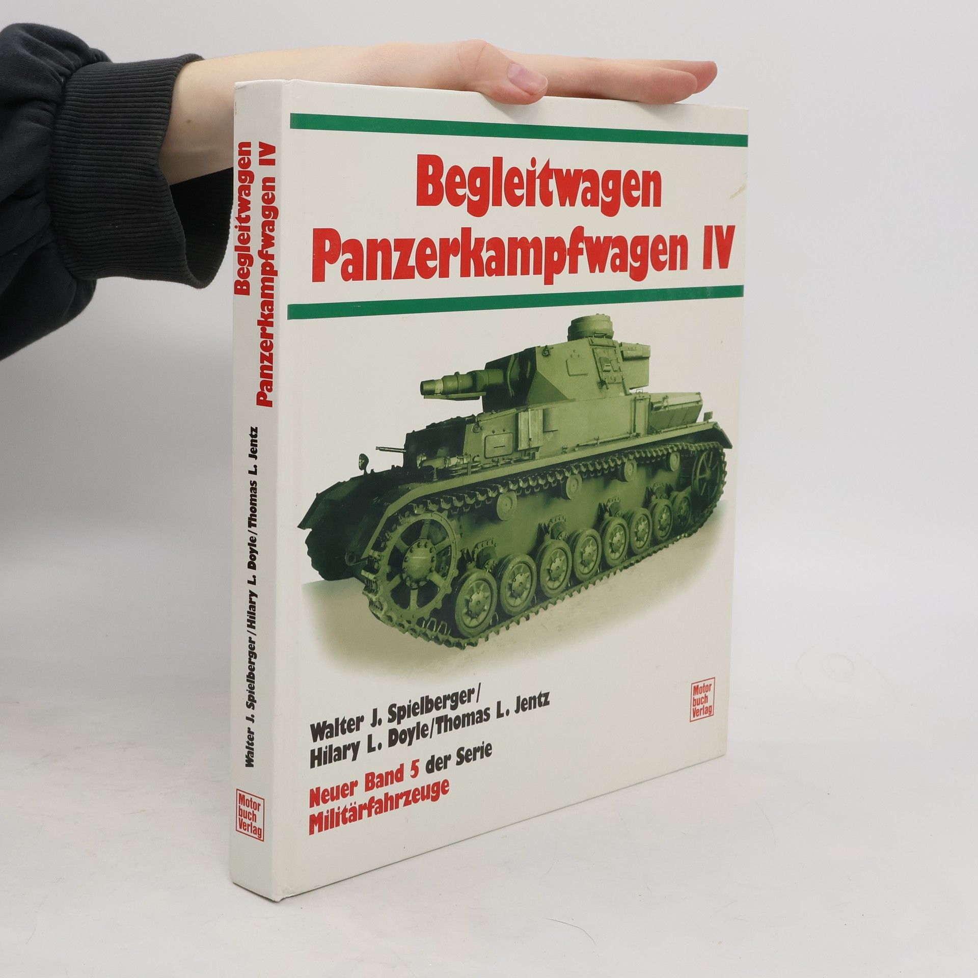 Walter J. Spielberger Begleitwagen Panzerkampfwagen IV