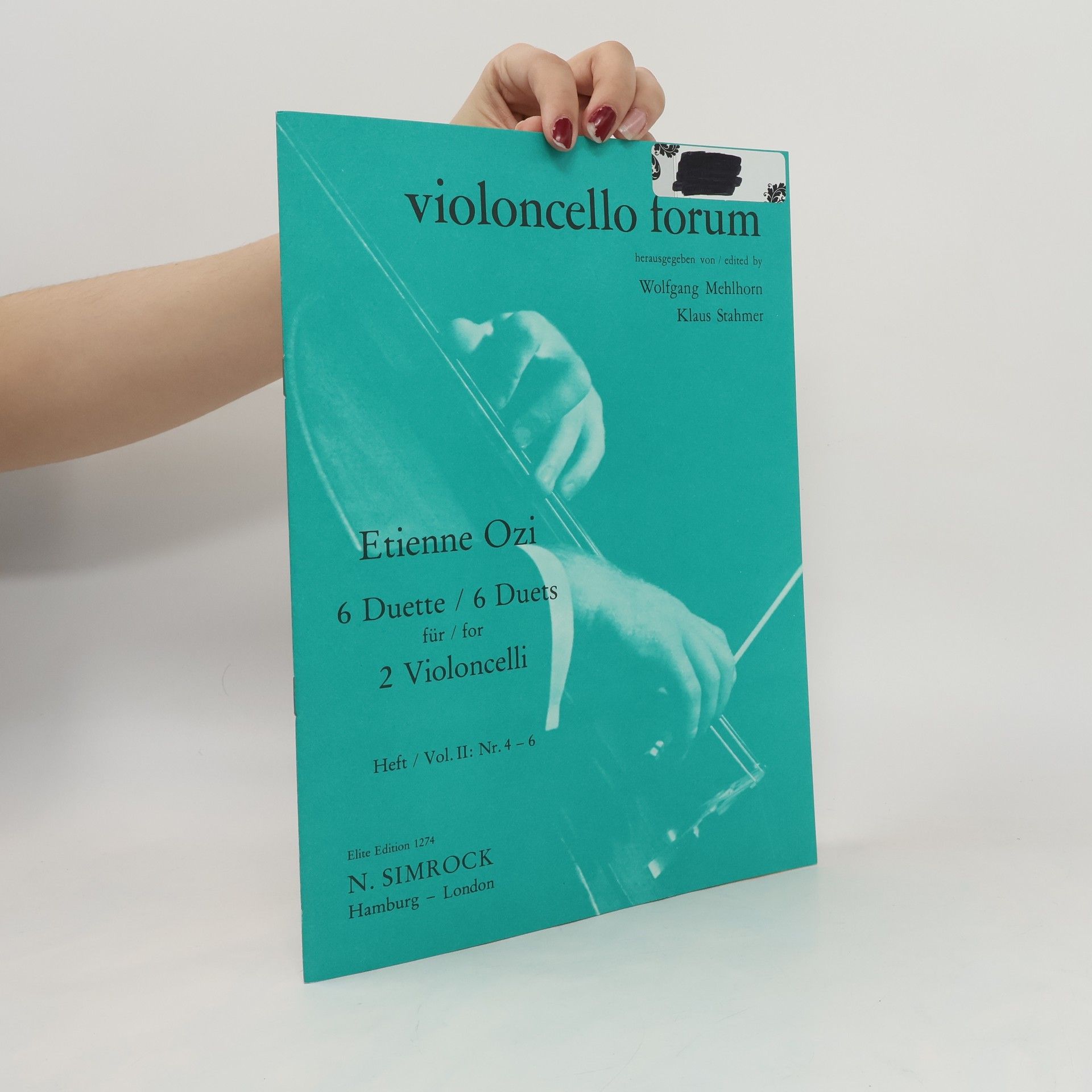 Wolfgang Mehlhorn Violoncello forum. Vol. II: Nr. 4-6