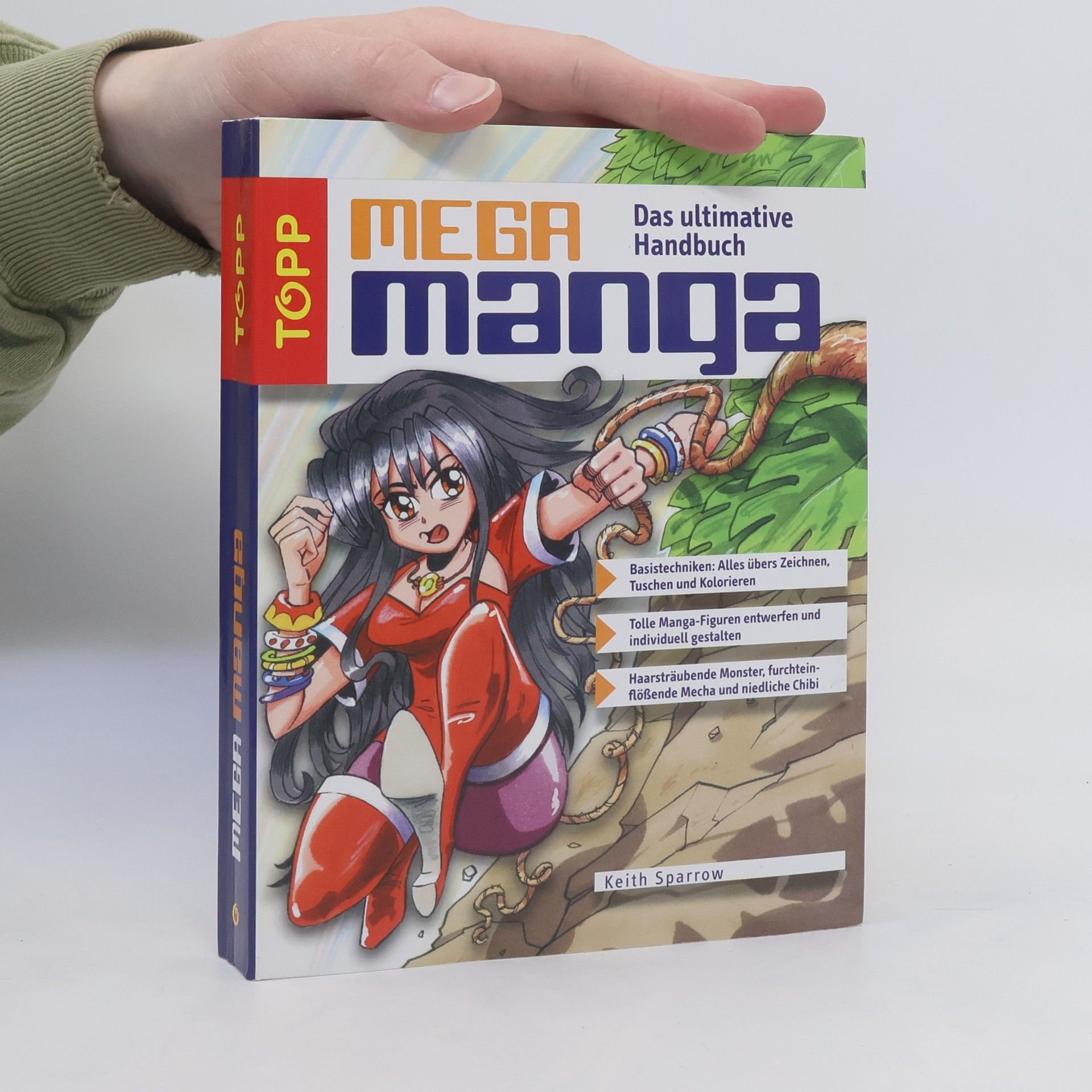 Keith Sparrow Mega Manga. Das ultimative Handbuch