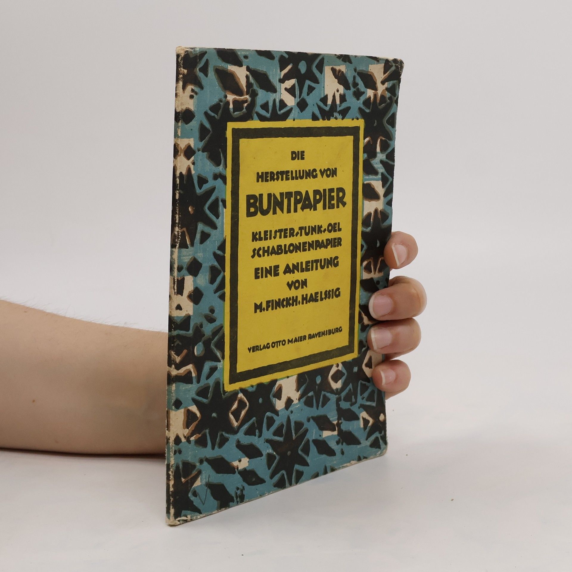 Marianne Finckh-Haelssig Die Herstellung Von Buntpapier