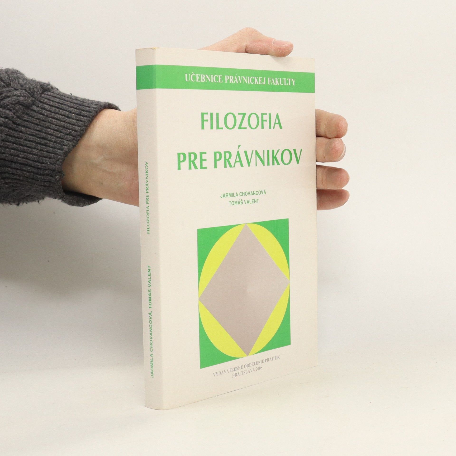 Jarmila Chovancová Filozofia pre právníkov
