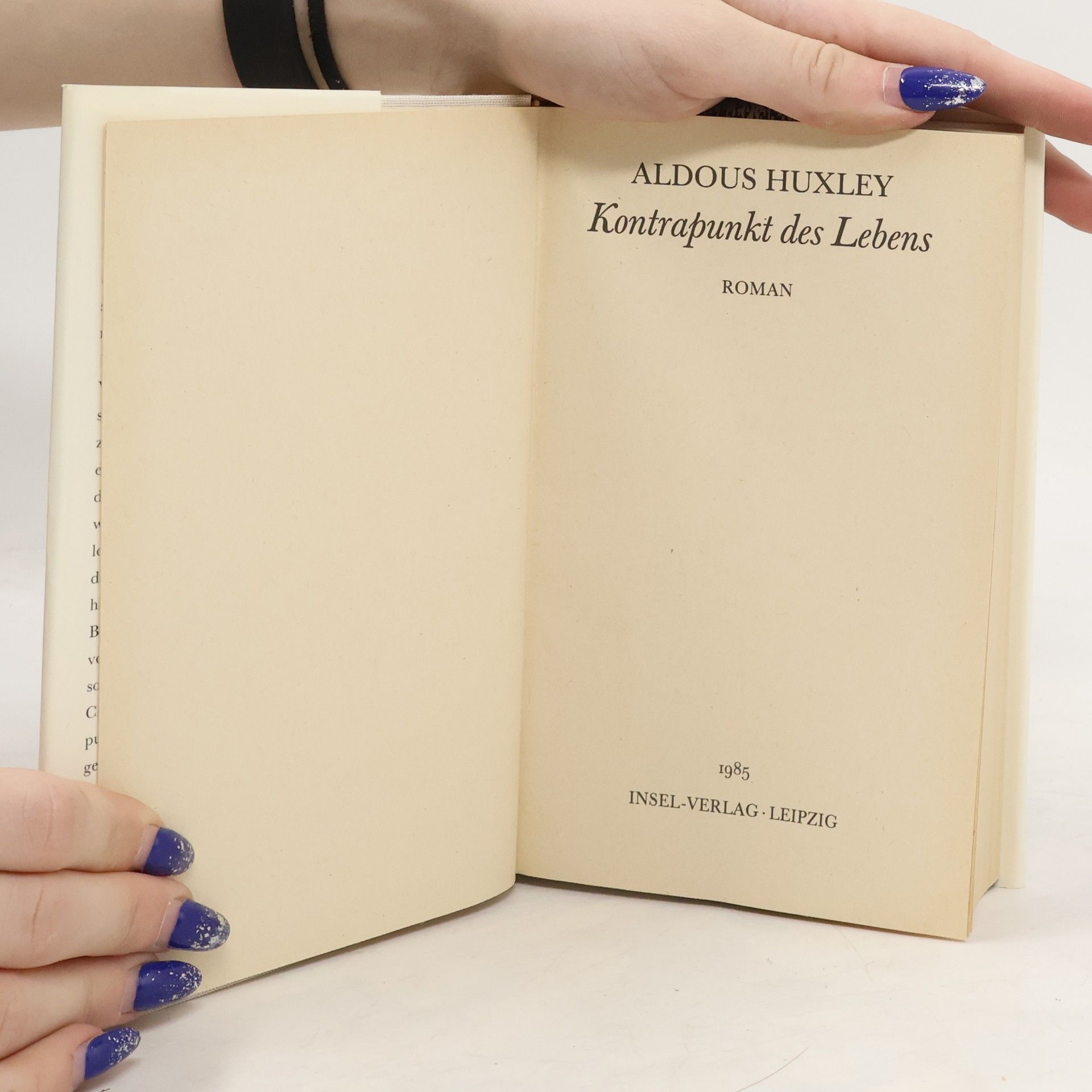 Aldous Huxley Kontrapunkt des Lebens