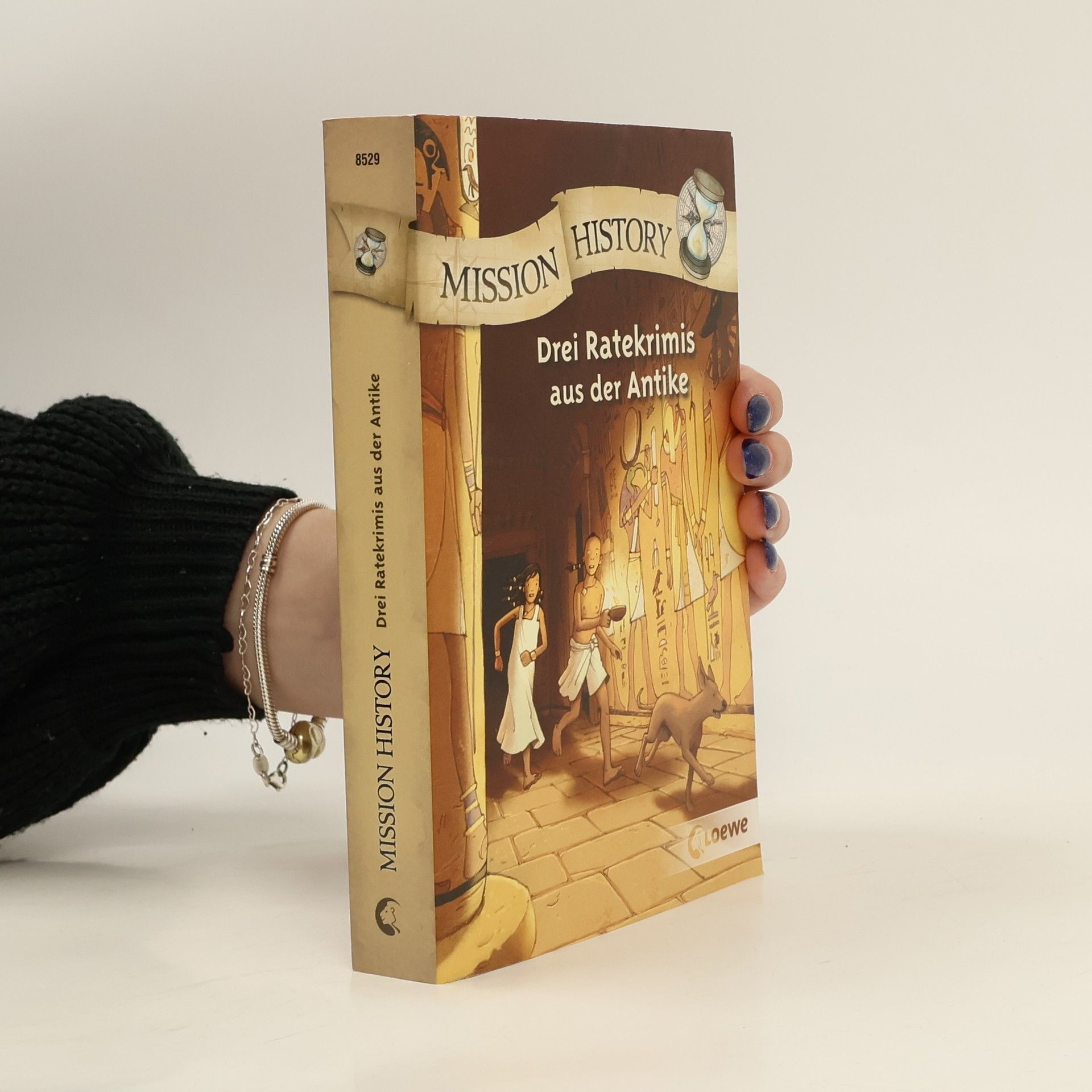 Renée Holler Mission history - drei Ratekrimis aus der Antike