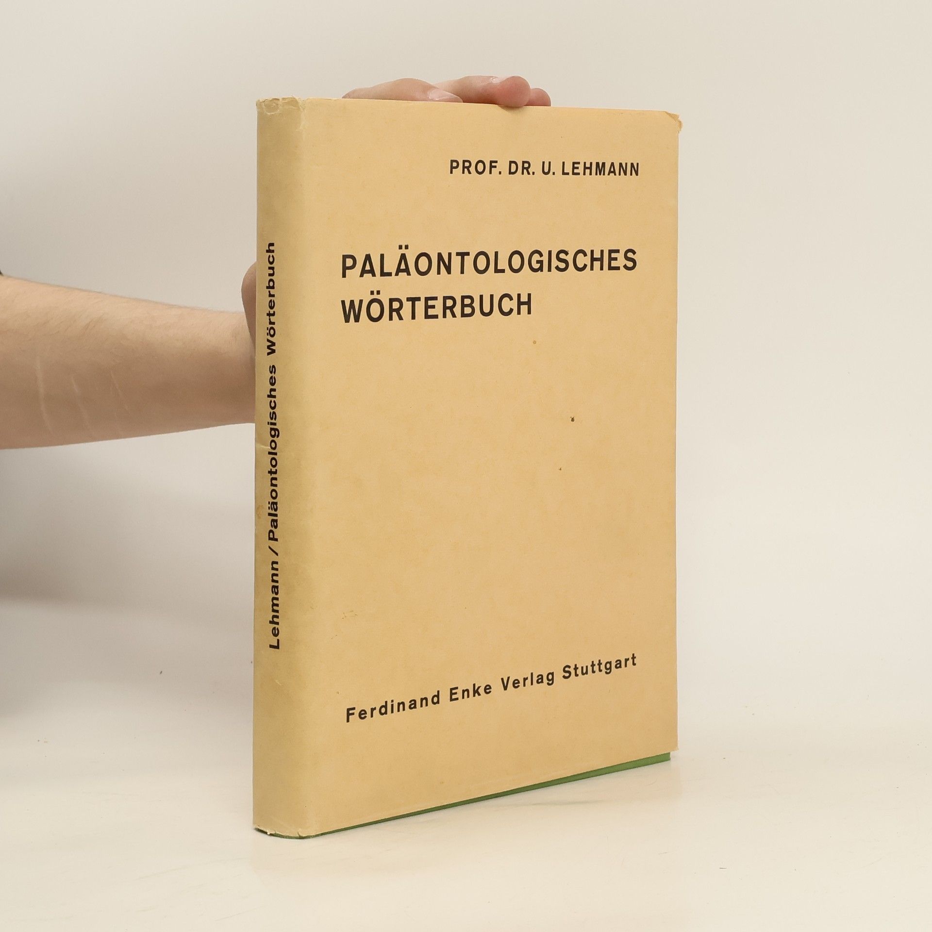 Ulrich Lehmann Paläontologisches Wörterbuch