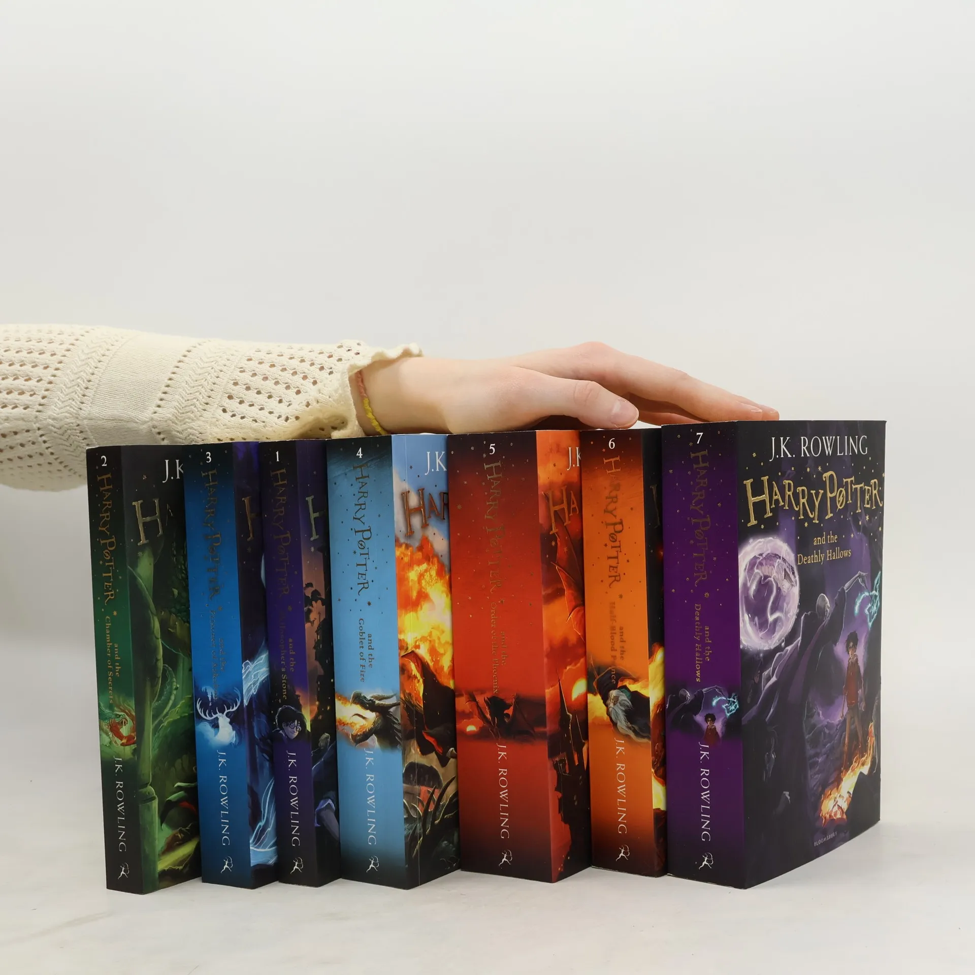 Harry Potter 1-7 | Book | Paperback | J. K. Rowling | EN