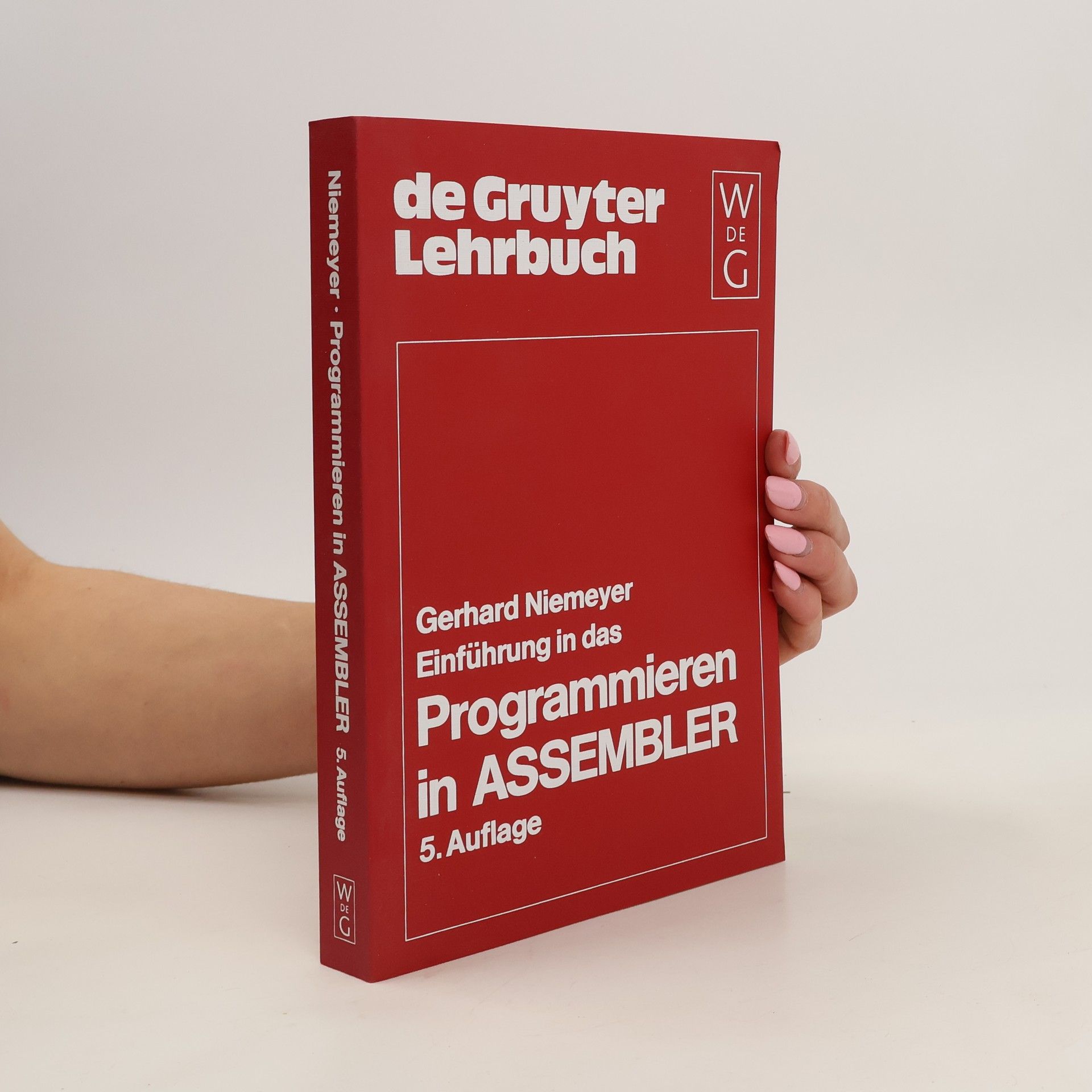 Gerhard Niemeyer Einführung in das Programmieren in Assembler