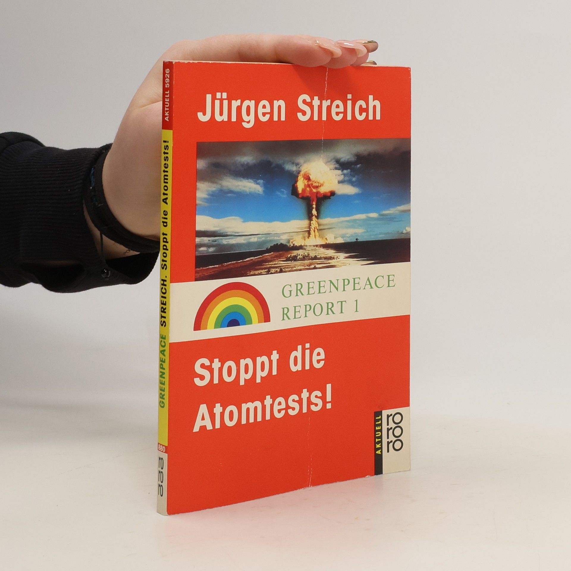 Jürgen Streich Stoppt die Atomtests!