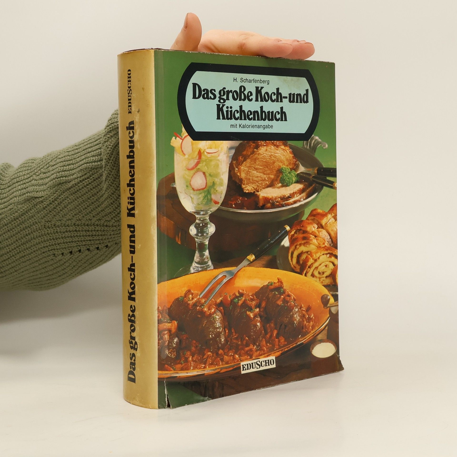 H. Scharfenberg Das große Koch- und Küchenbuch mit Kalorienangabe