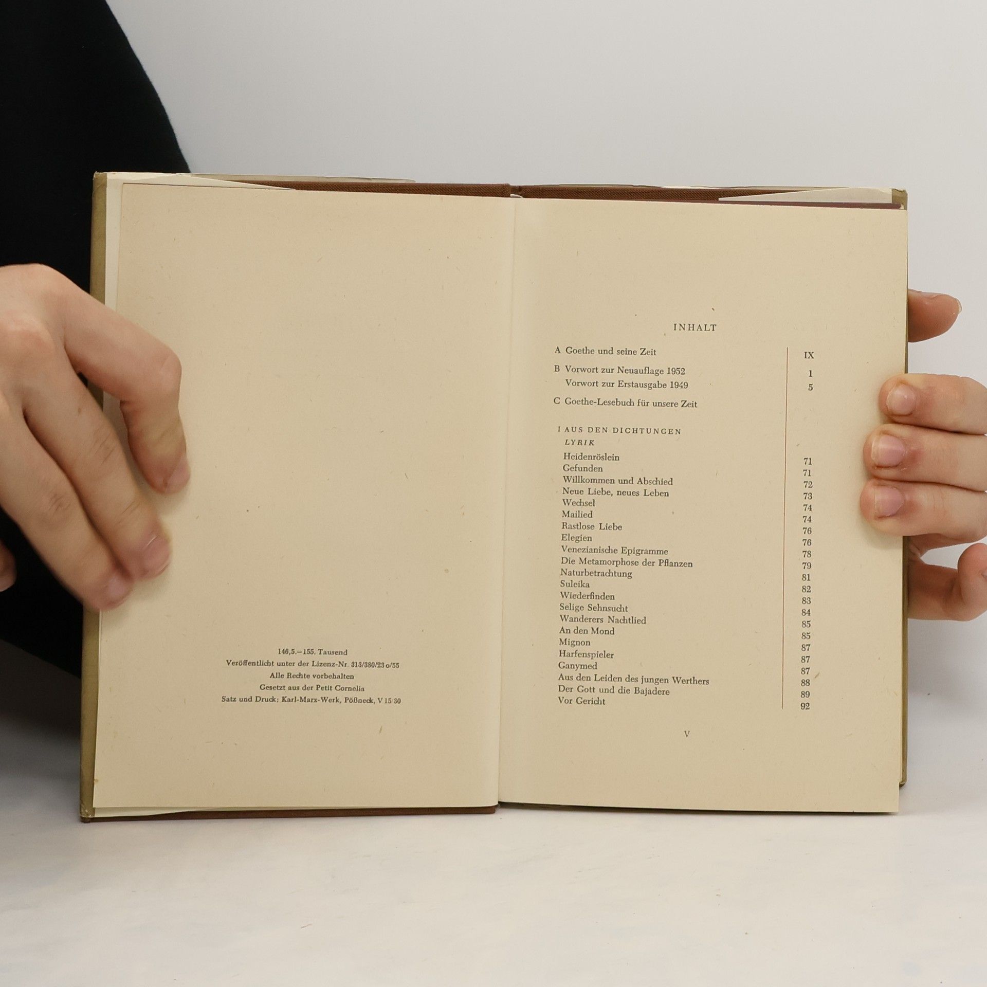 Walther Victor Goethe - Ein Lesebuch für unsere Zeit