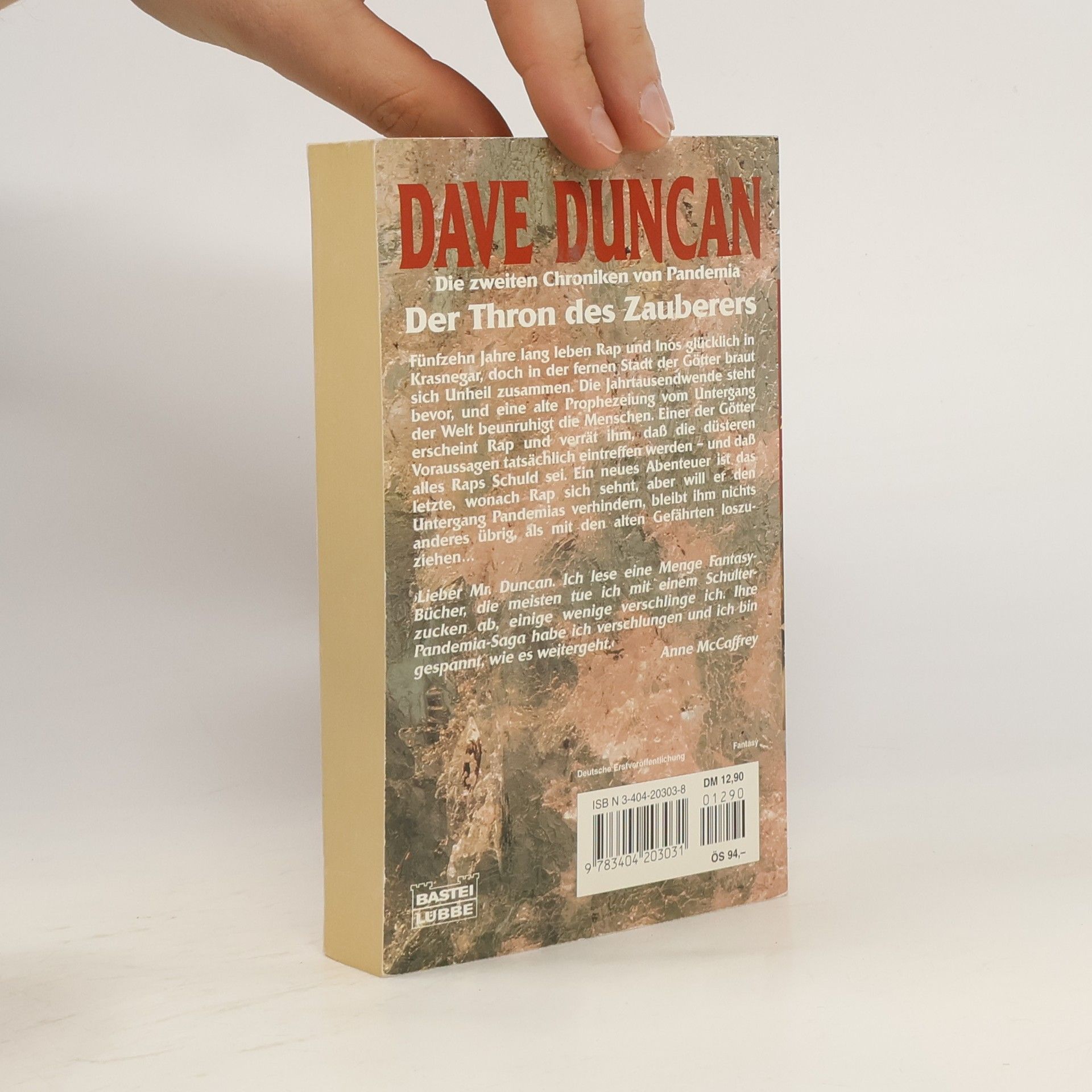 Dave Duncan Der Thron des Zauberers. Die Zweiten Chroniken von Pandemia, Bd. 1