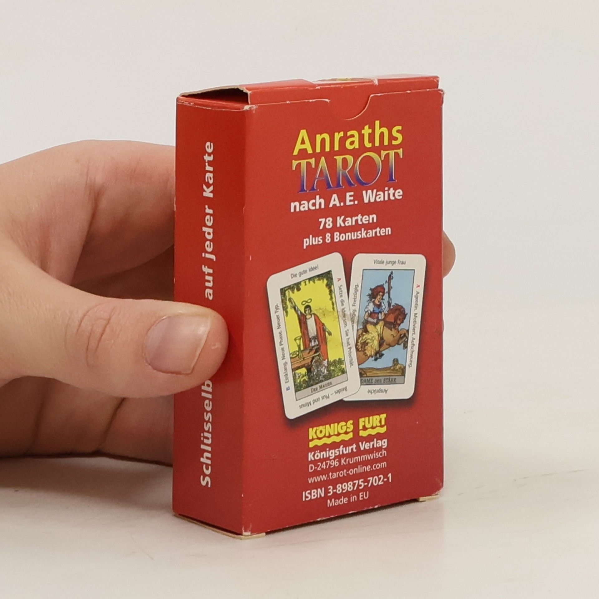 Renate Anraths Das Anraths-Tarot nach A. E. Waite
