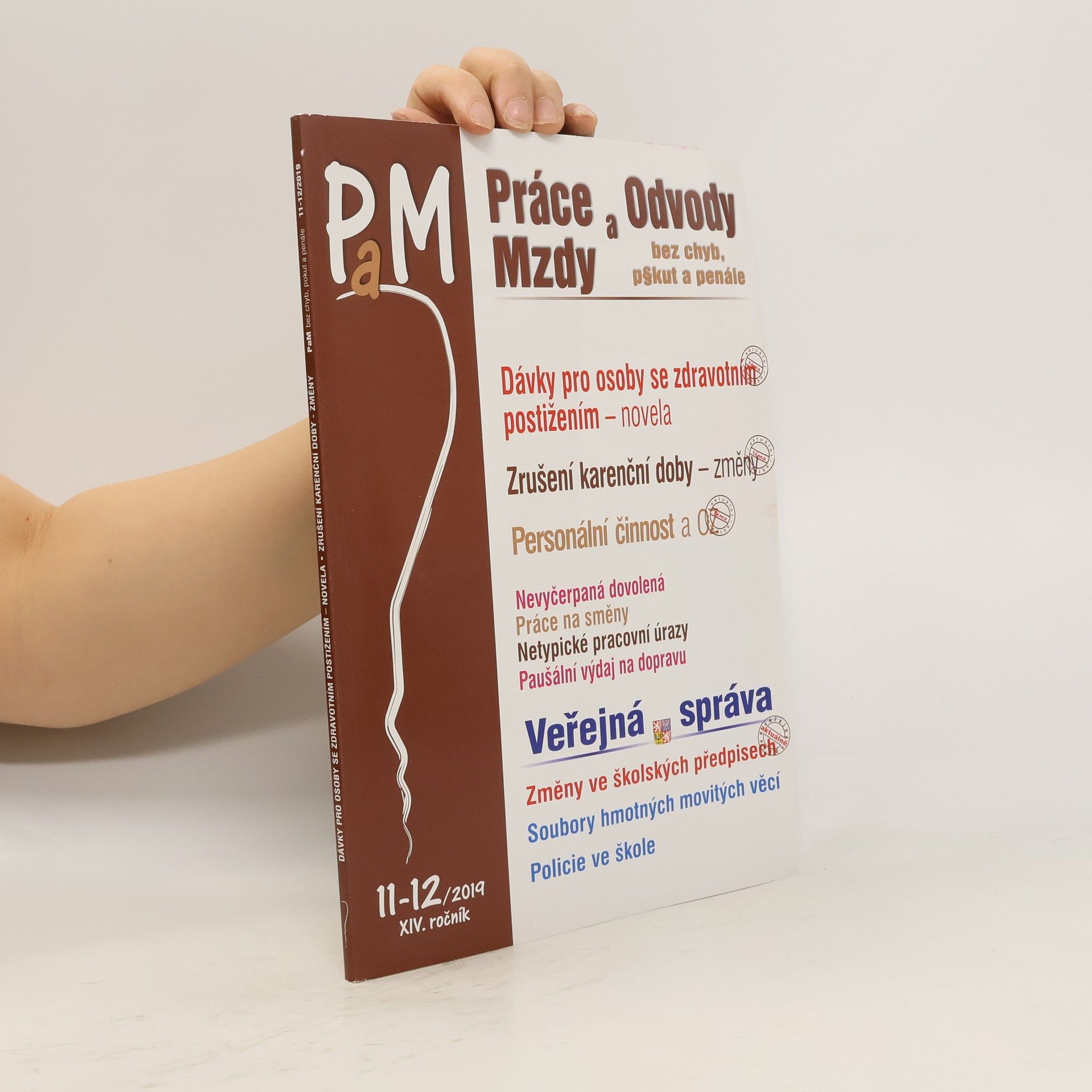 Collectif d'auteurs Práce, mzdy a odvody 11-12/2020