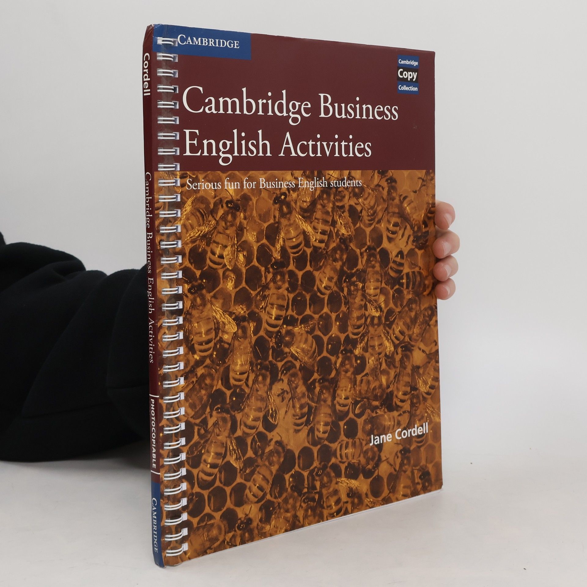 Jane Cordell Cambridge business English activities. serious fun for business English students
