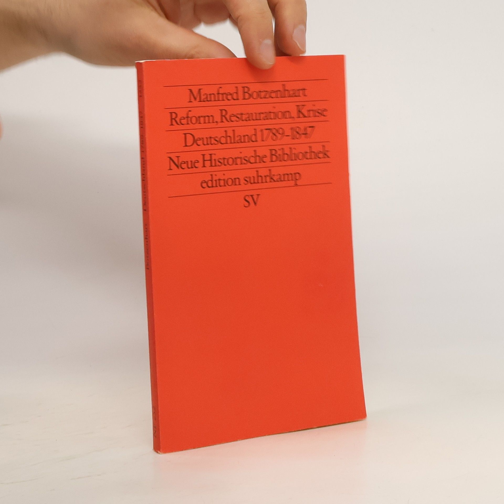 Reform, Restauration, Krise