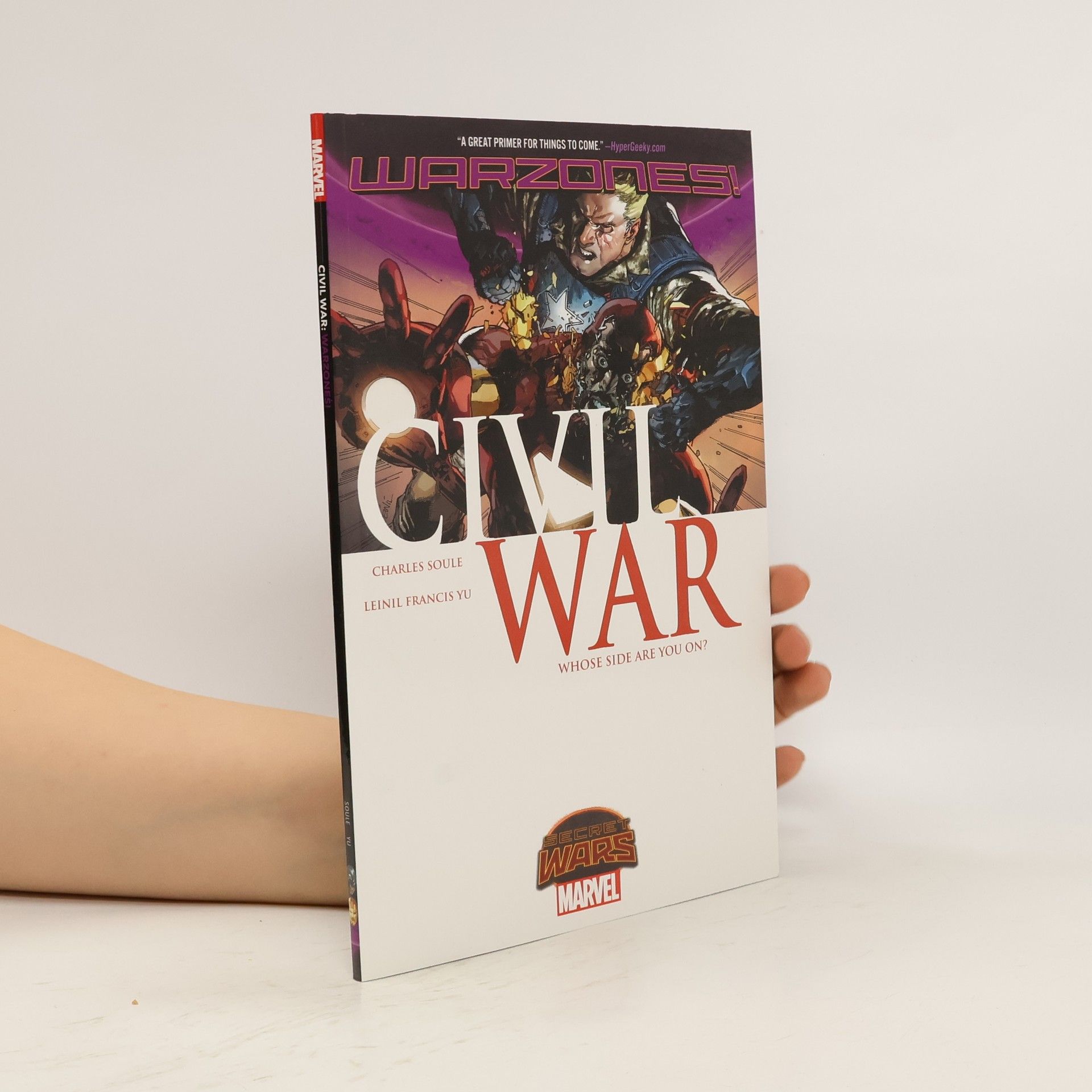 Charles Soule Civil War: Warzones!