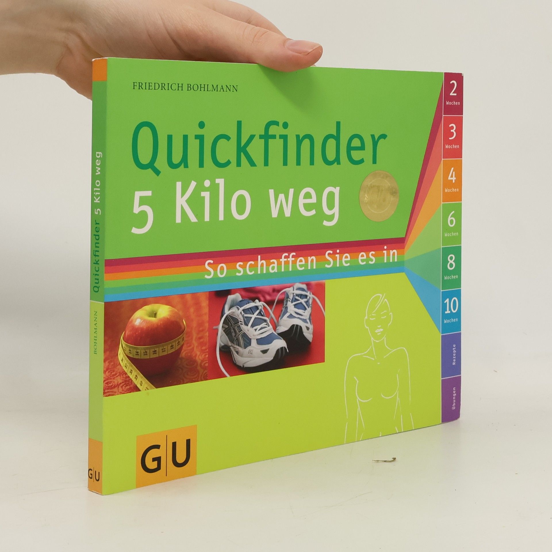 Friedrich Bohlmann 5 Kilo weg Quickfinder. So schaffen Sie es in 2, 3, 4, 6, 8 und 10 Wochen
