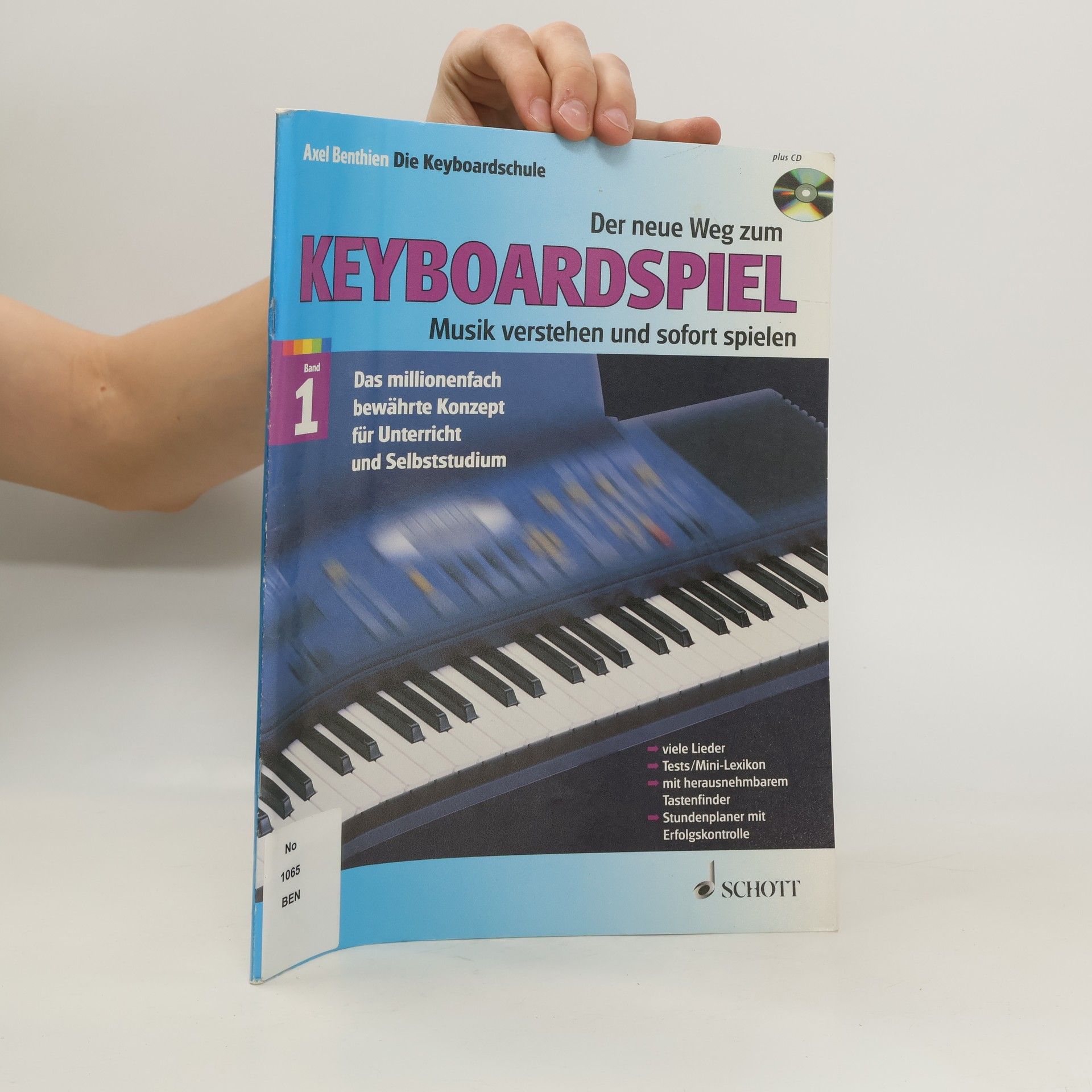 Axel Benthien Der neue Weg zum Keyboardspiel 1