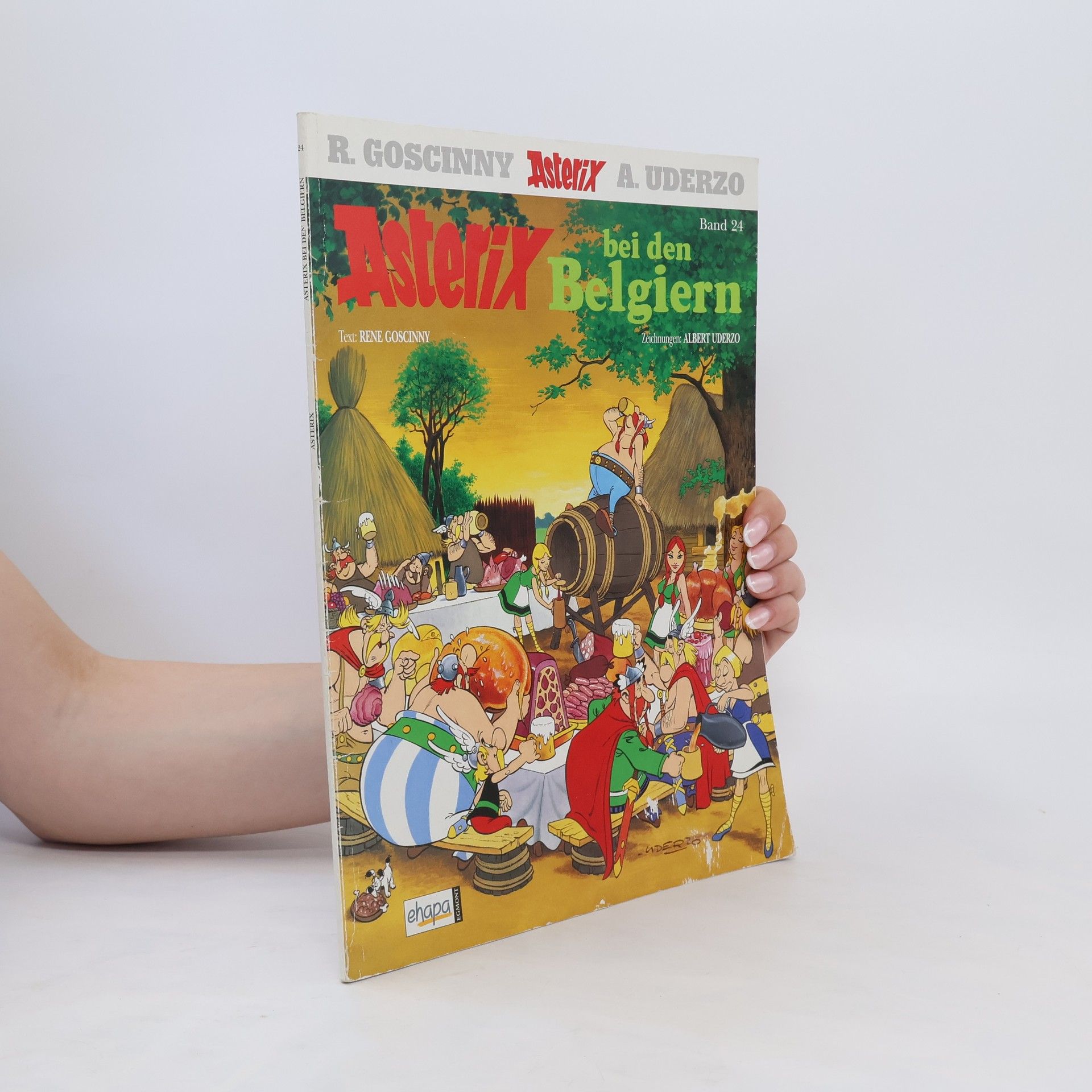 René Goscinny Asterix bei den Belgieren