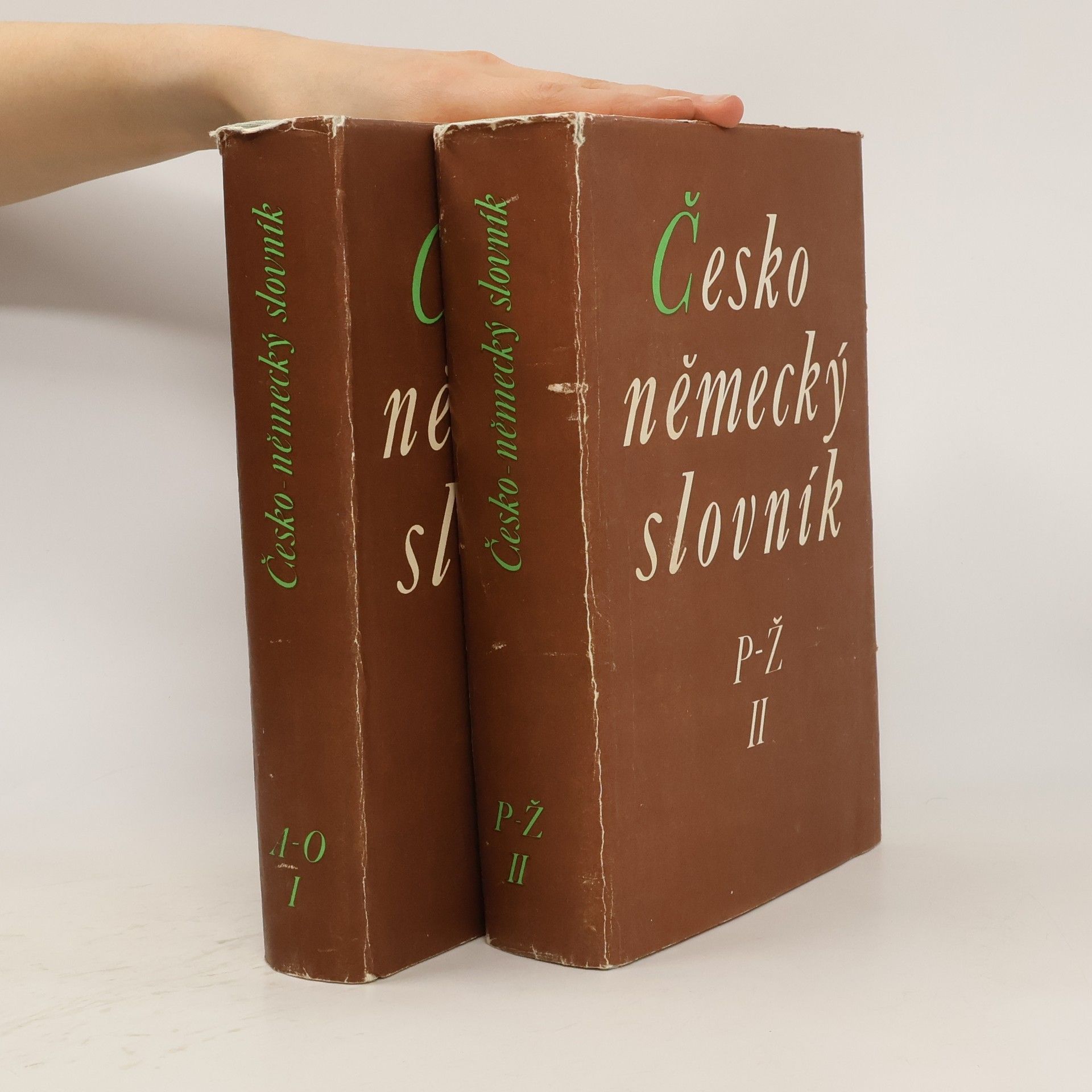 Hugo Siebenschein Česko německý slovník I-II