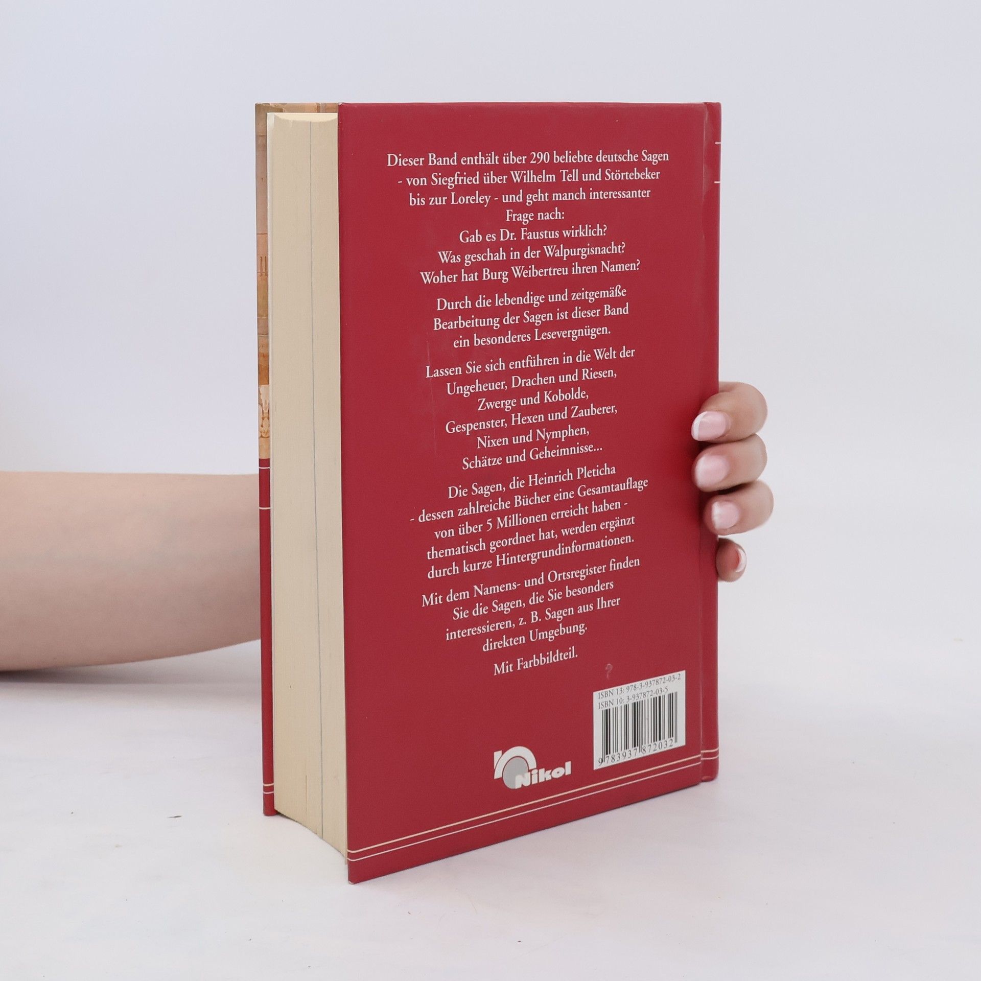 Heinrich Pleticha Das grosse Sagenbuch