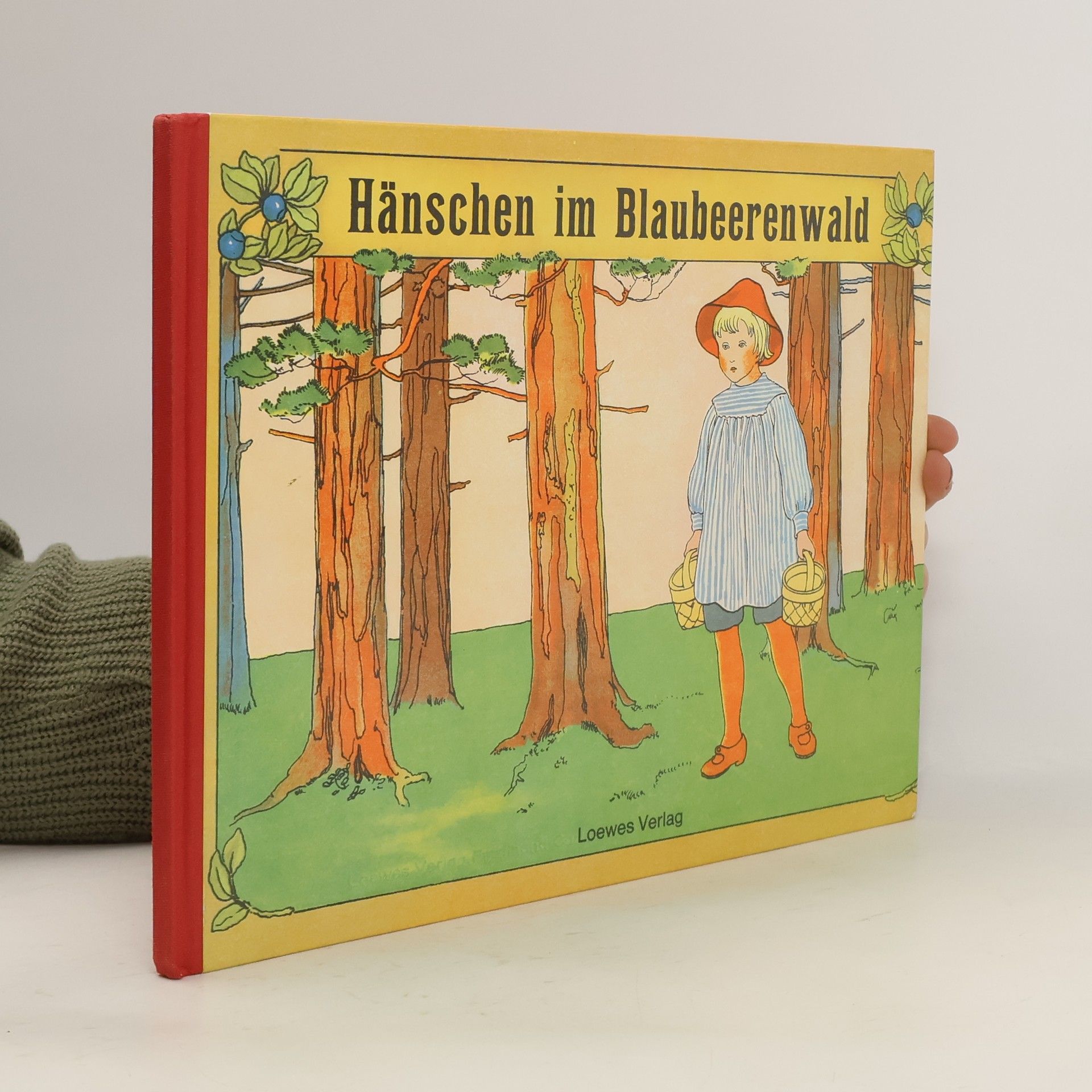 Elsa Beskow Hänschen im Blaubeerenwald