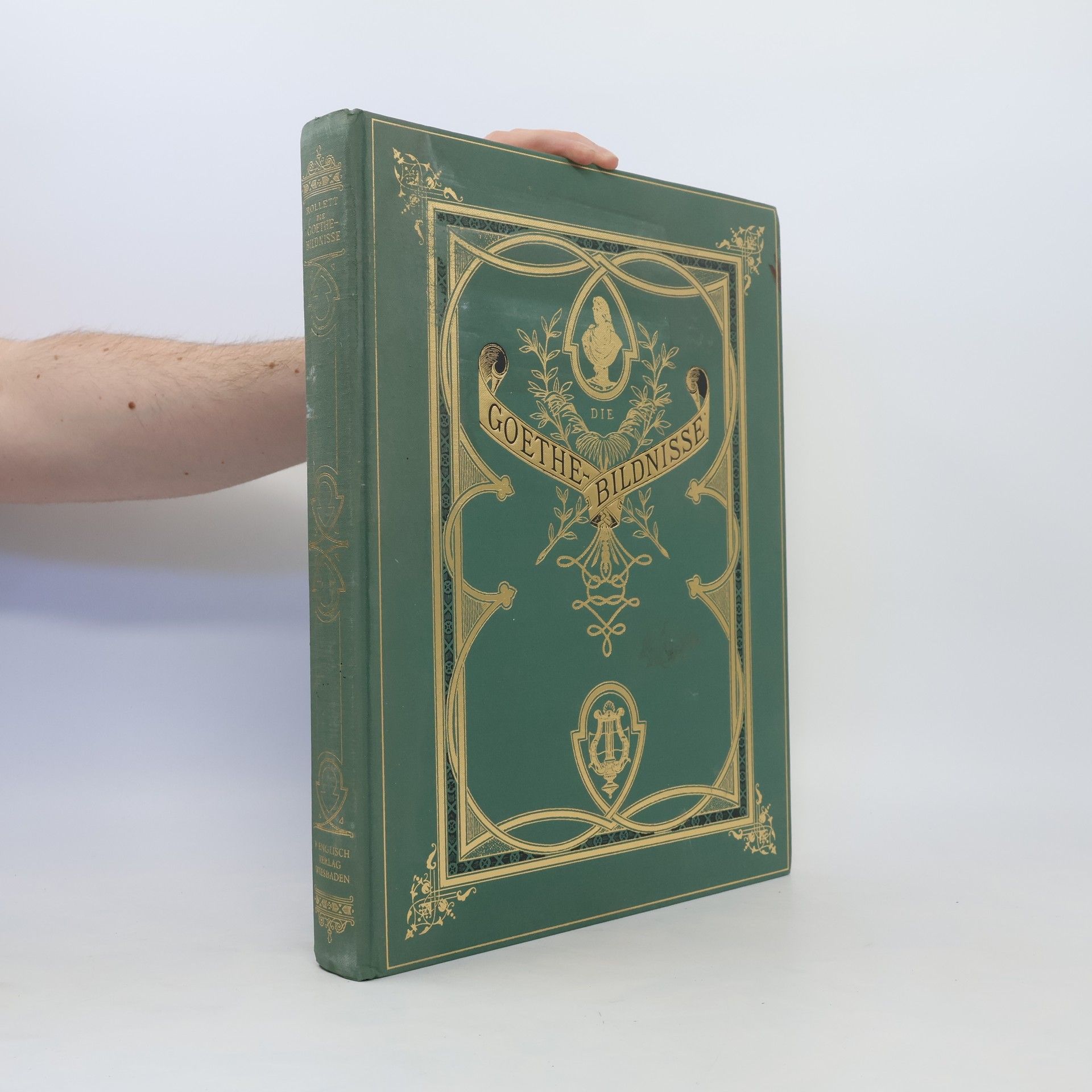 Hermann Rollett Die Goethe-Bildnisse