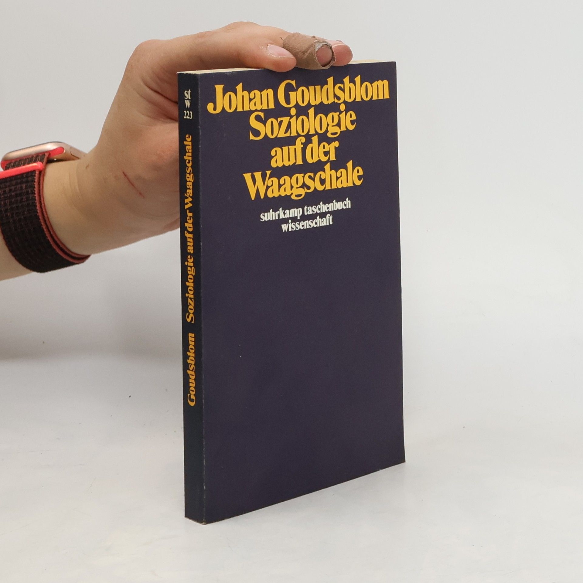 Johan Goudsblom Soziologie auf der Waagschale