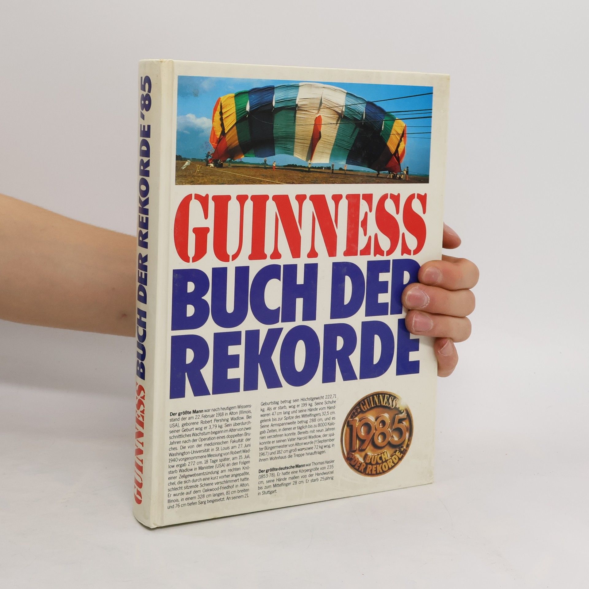 Autorenkollektiv Guiness Buch der rekorde 1985