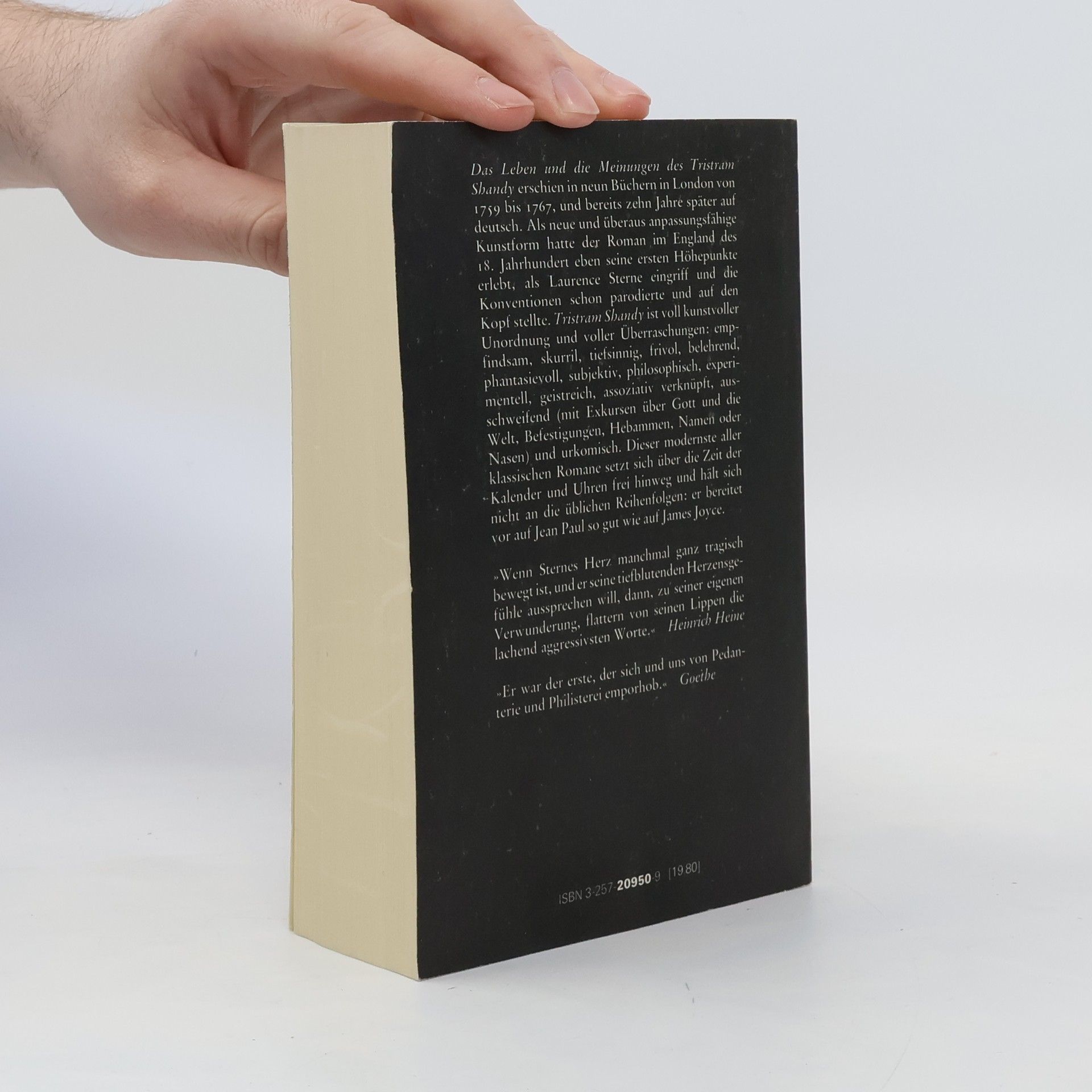 Laurence Sterne Tristram Shandy