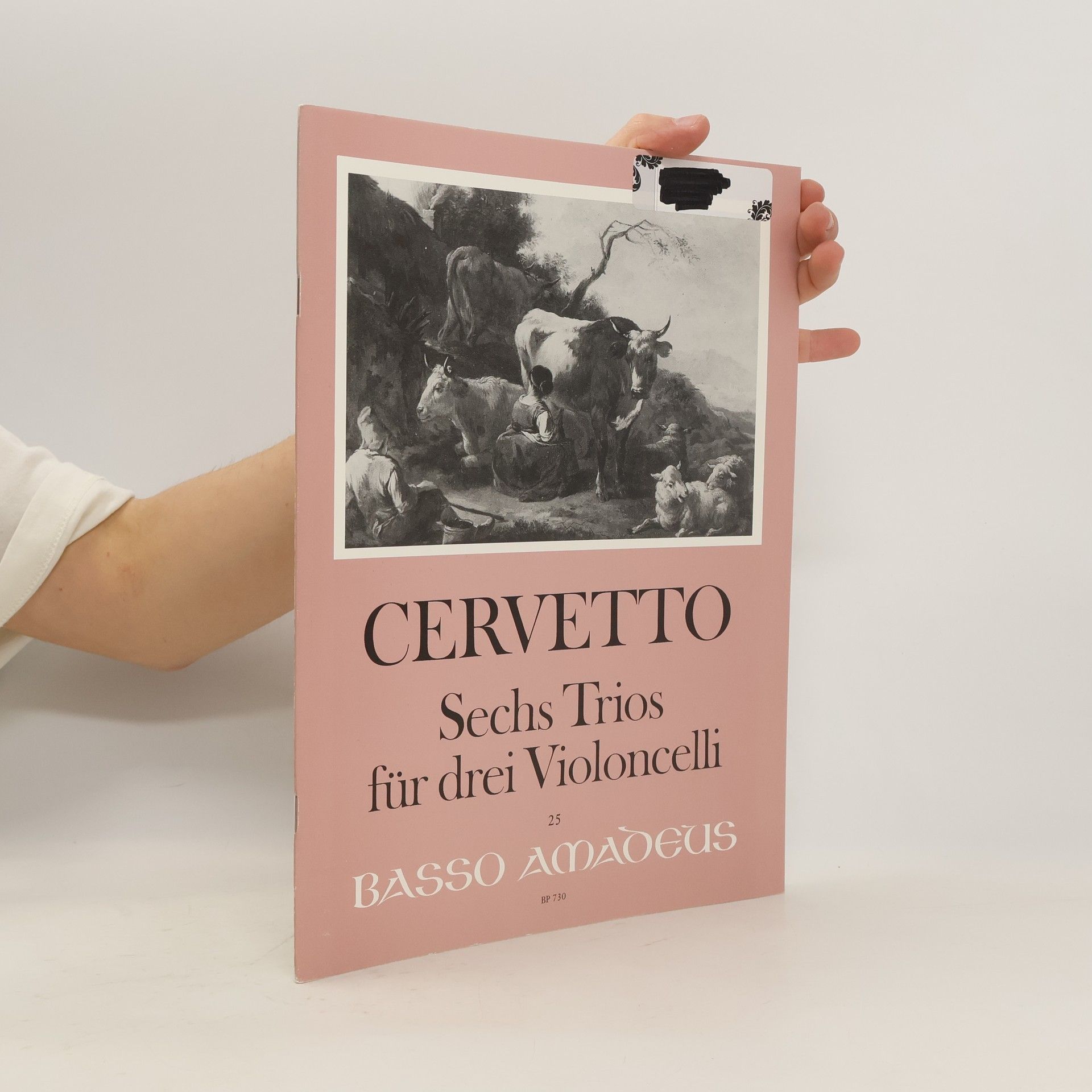 Giacomo Bassevi Cervetto Sechs Trios fur drei Violoncelli