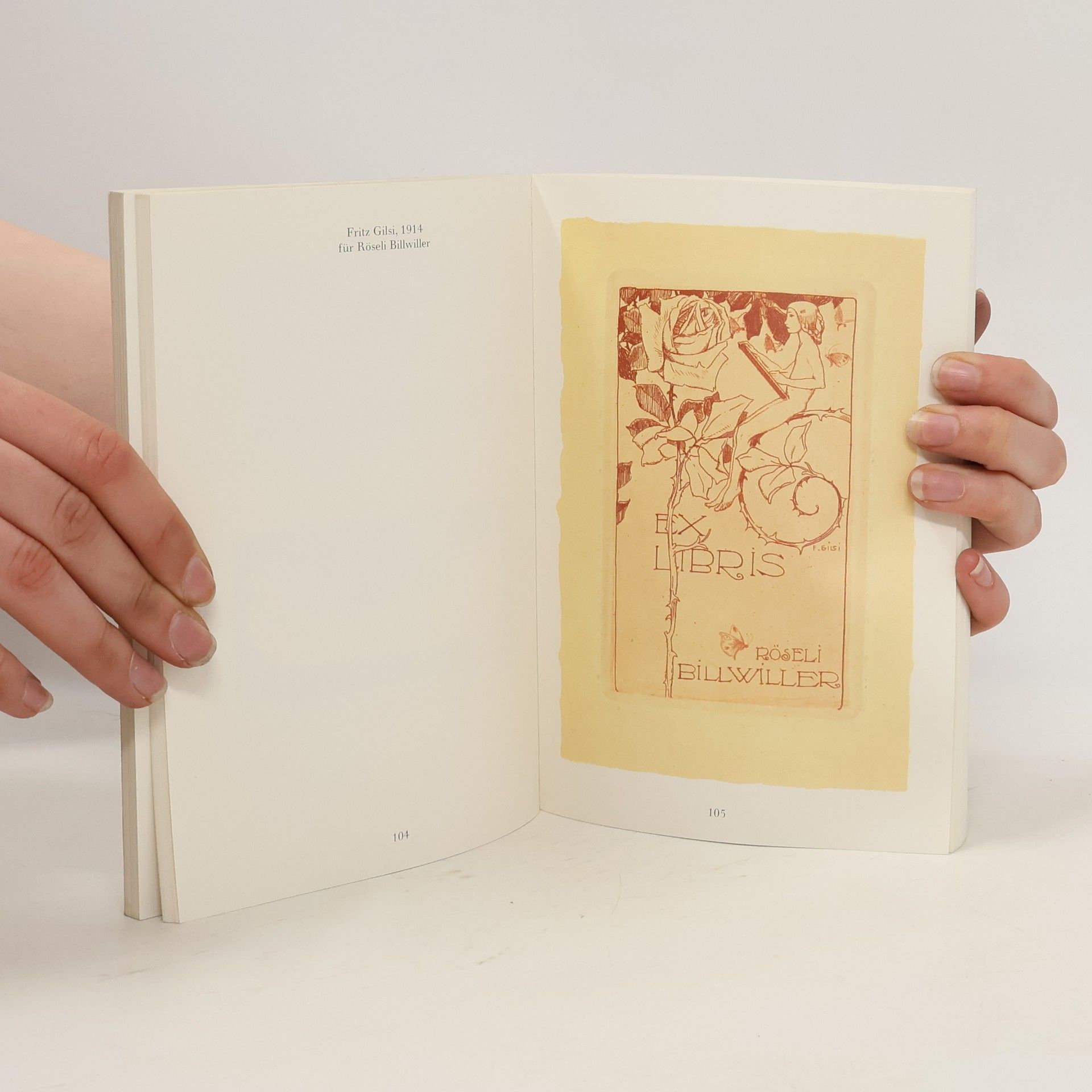 Andreas Hopf Exlibris der Dame