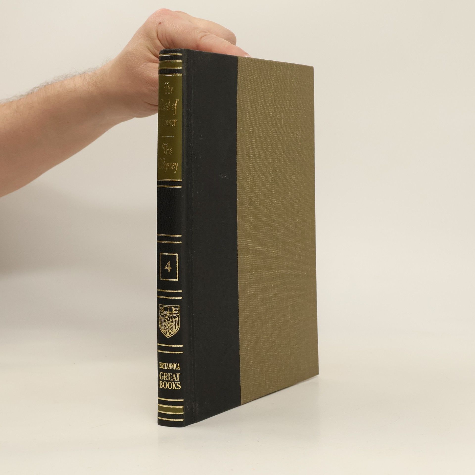 Homère The Iliad of Homer. The Odyssey. Great Books of the Western World 4