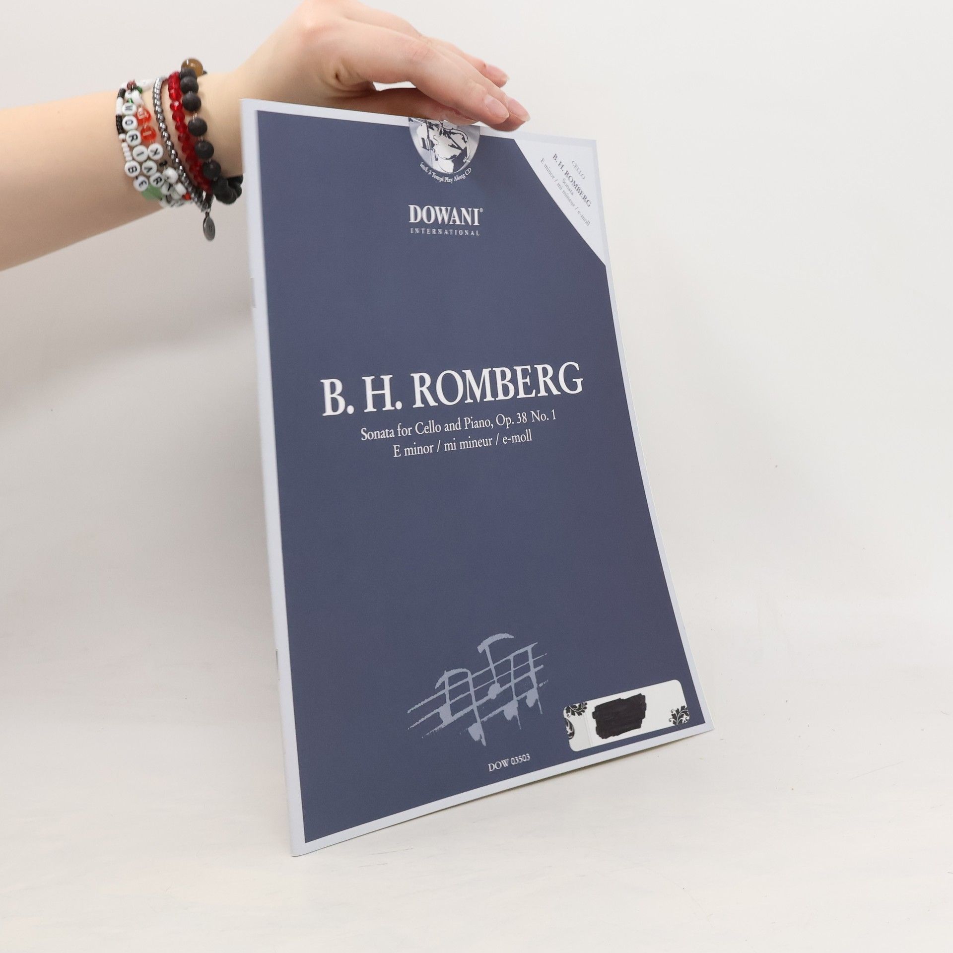 B. H. Romberg Sonata for Cello and Piano in E Minor, Op. 38 No. 1