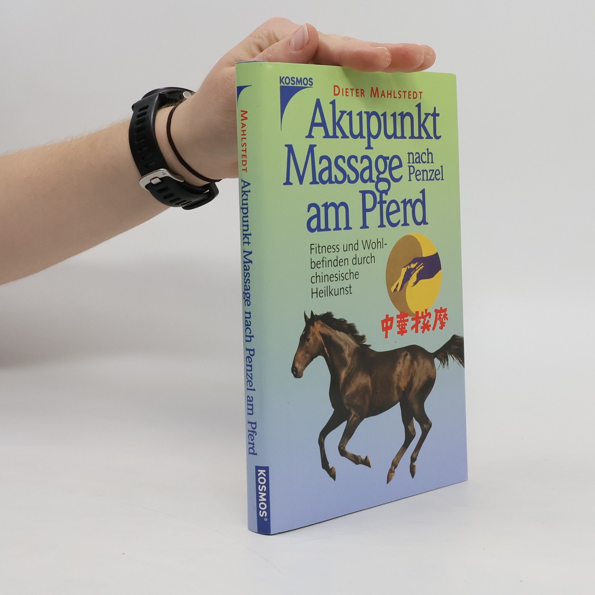 Dieter Mahlstedt Akupunkt-Massage nach Penzel am Pferd