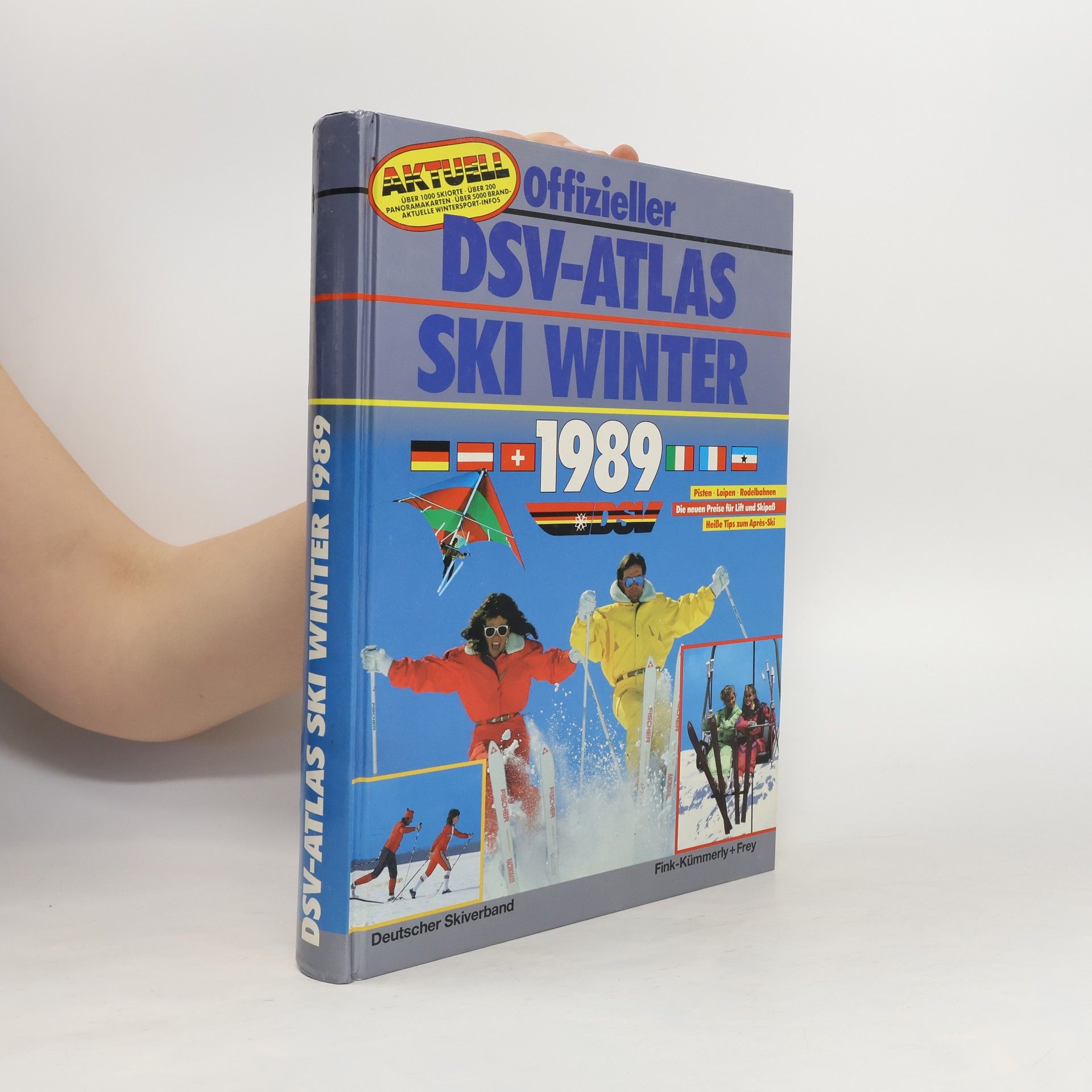 Collectif d'auteurs Offizieller DSV-Atlas Ski Winter 1989