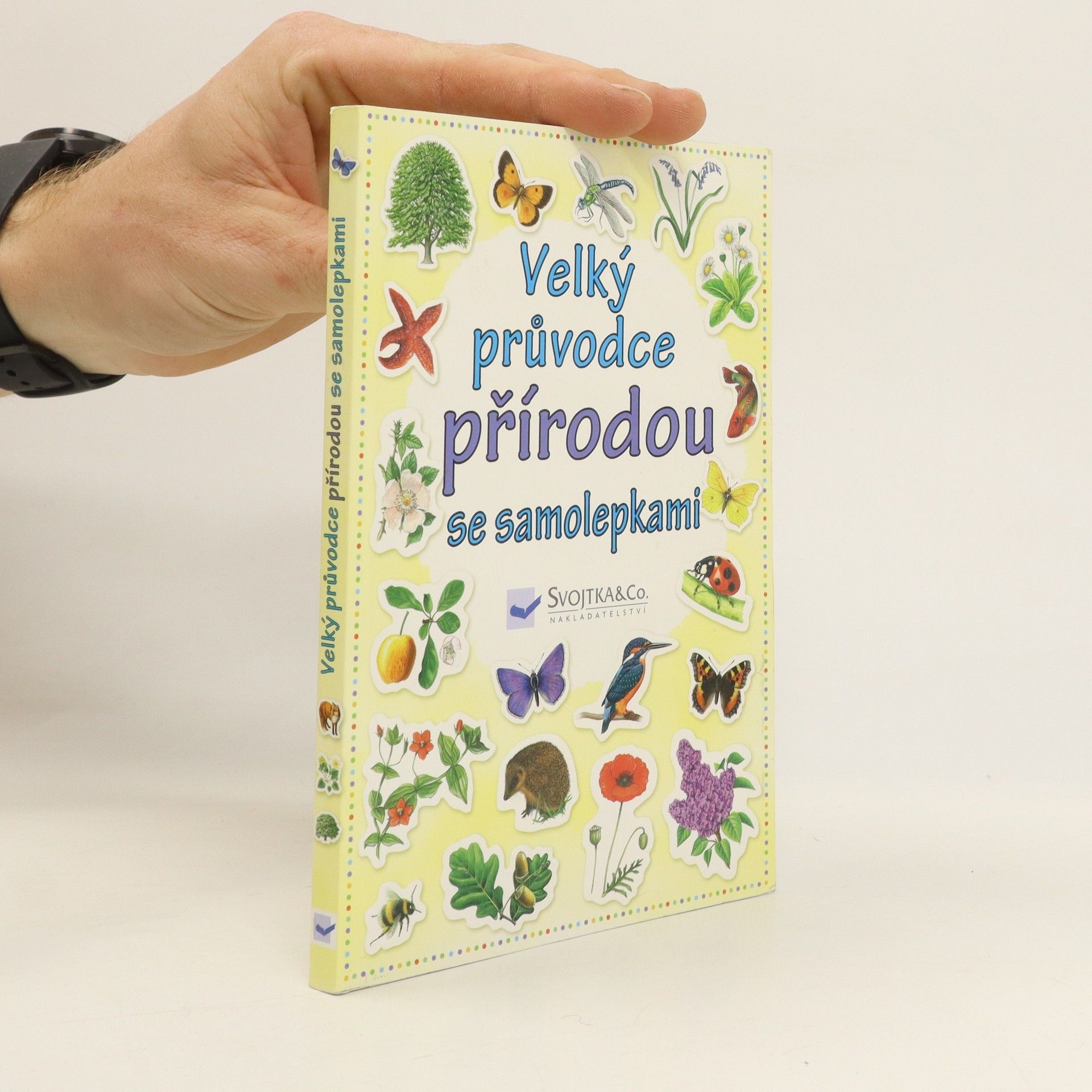 Jane Chisholm Velký průvodce přírodou se samolepkami
